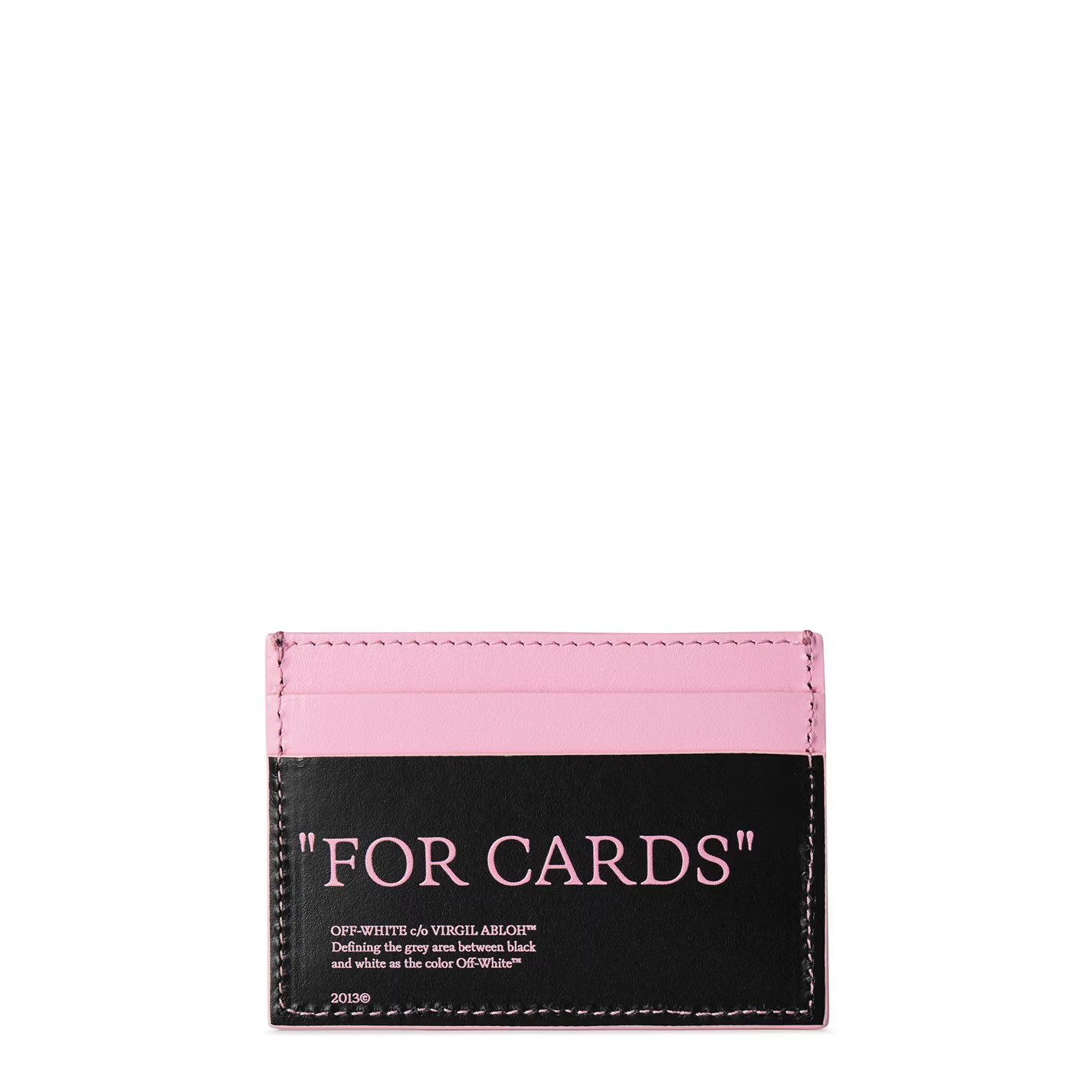 Off-White o1g2r1mq0125 Size: OS / Cardcase in Pink & Black Size ONE SIZE - 2 Thumbnail