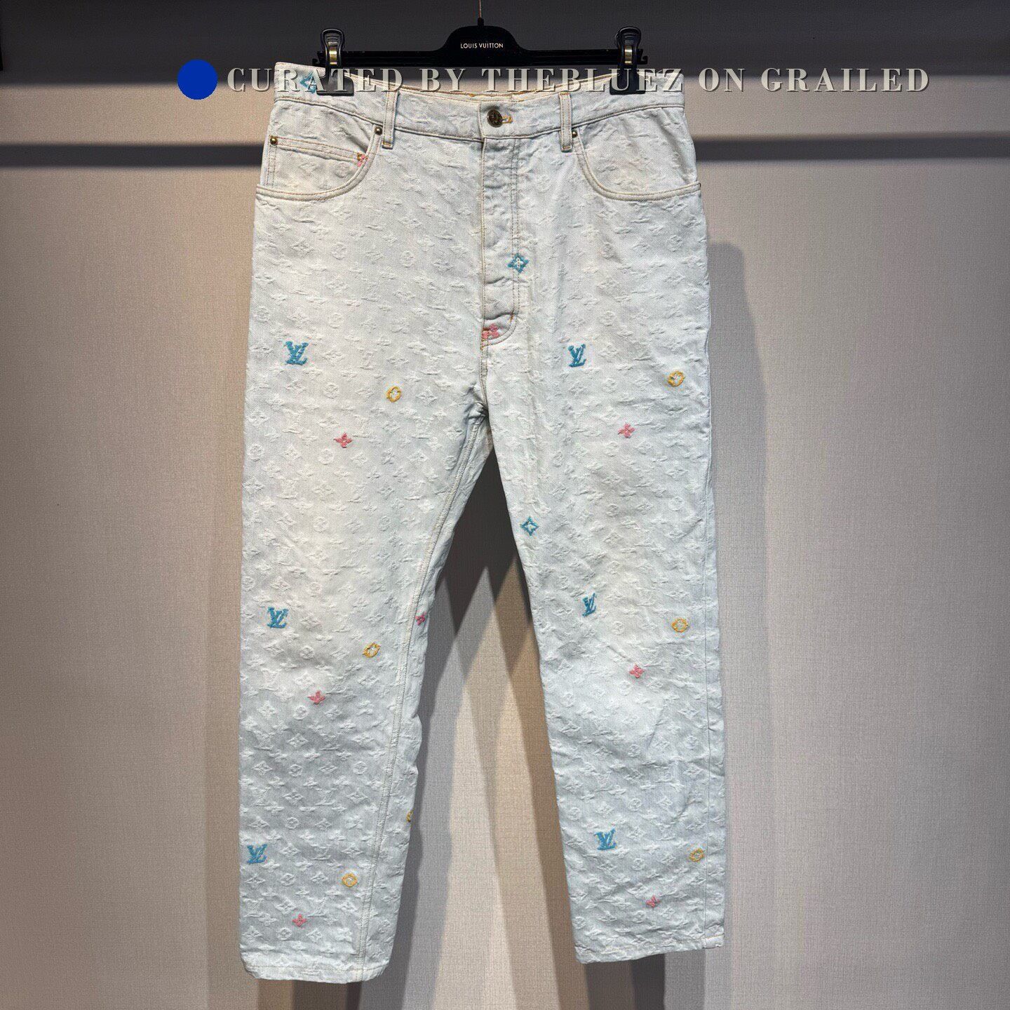 Tourist vs. Purist デニムパンツ louis vuitton Pre-owned Louis