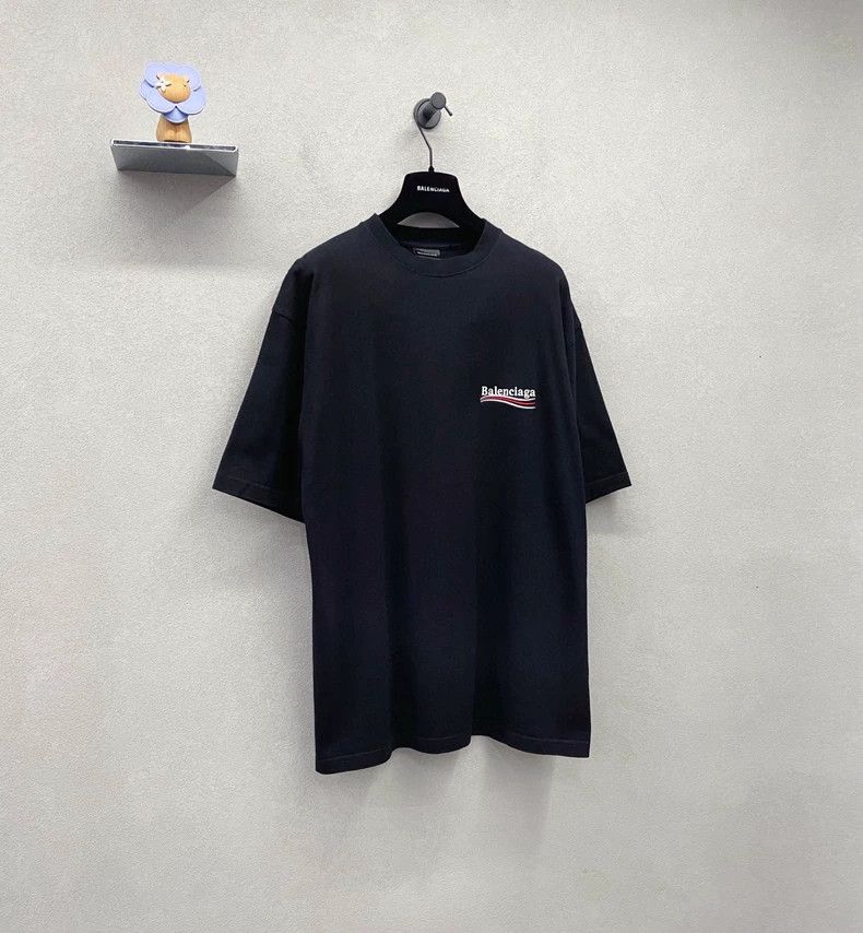 Balenciaga Balenciaga Cola Embroidered Loose Short Sleeve T-Shirt Size US M / EU 48-50 / 2 - 3 Thumbnail