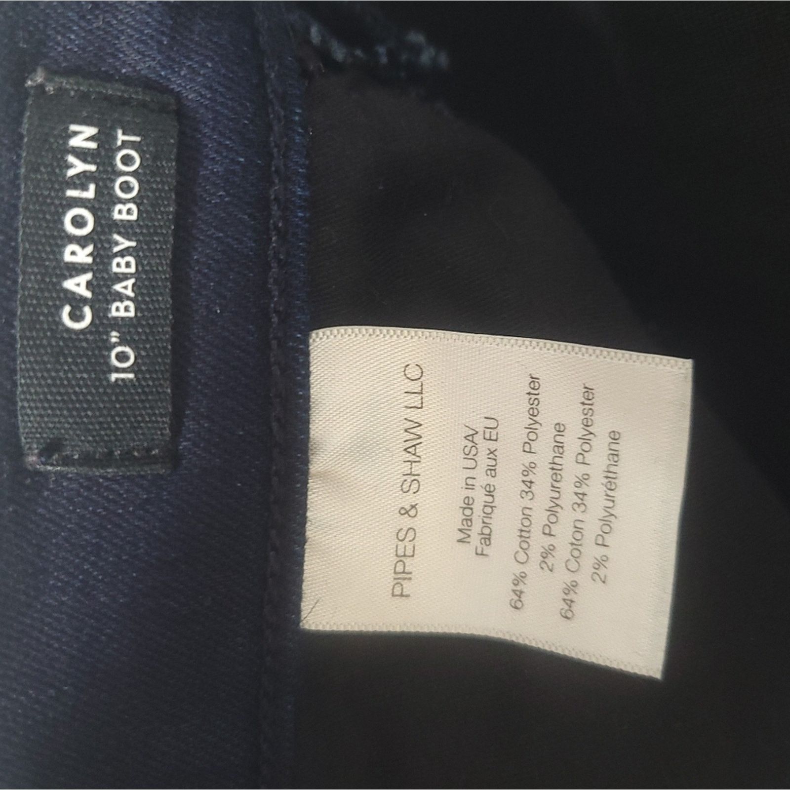 Veronica Beard Veronica Beard Carolyn Baby Boot Velvet Tux Stripe 29 Waist Size 29" - 3 Thumbnail