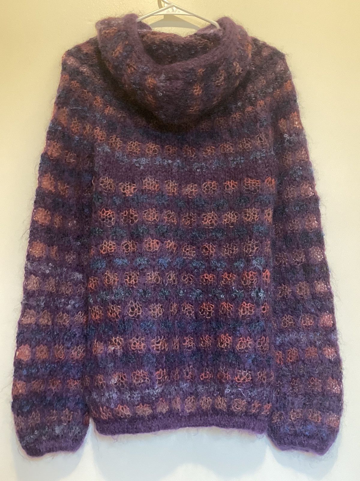 Junya Watanabe Junya Watanabe 2005 Mohair Knit Hoodie Size US M / EU 48-50 / 2 - 2 Thumbnail