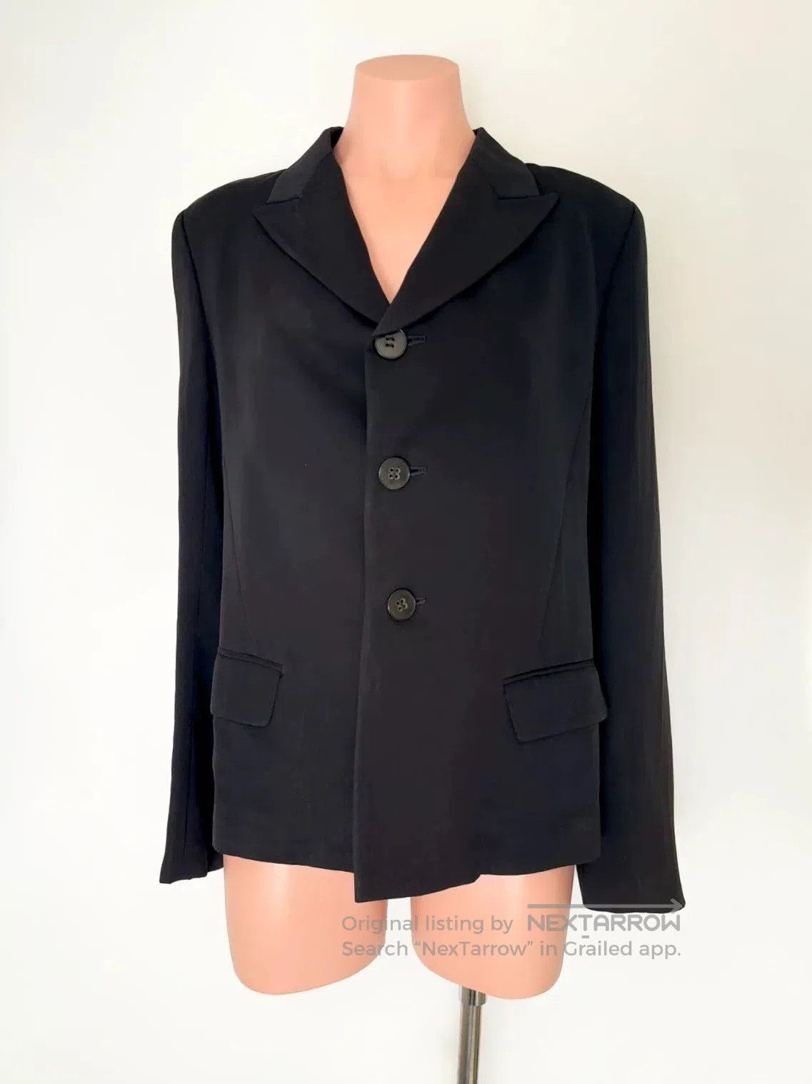 Comme des Garcons Comme des Garçons Black Suit Jacket. Size M / US 6-8 / IT 42-44 - 1 Thumbnail