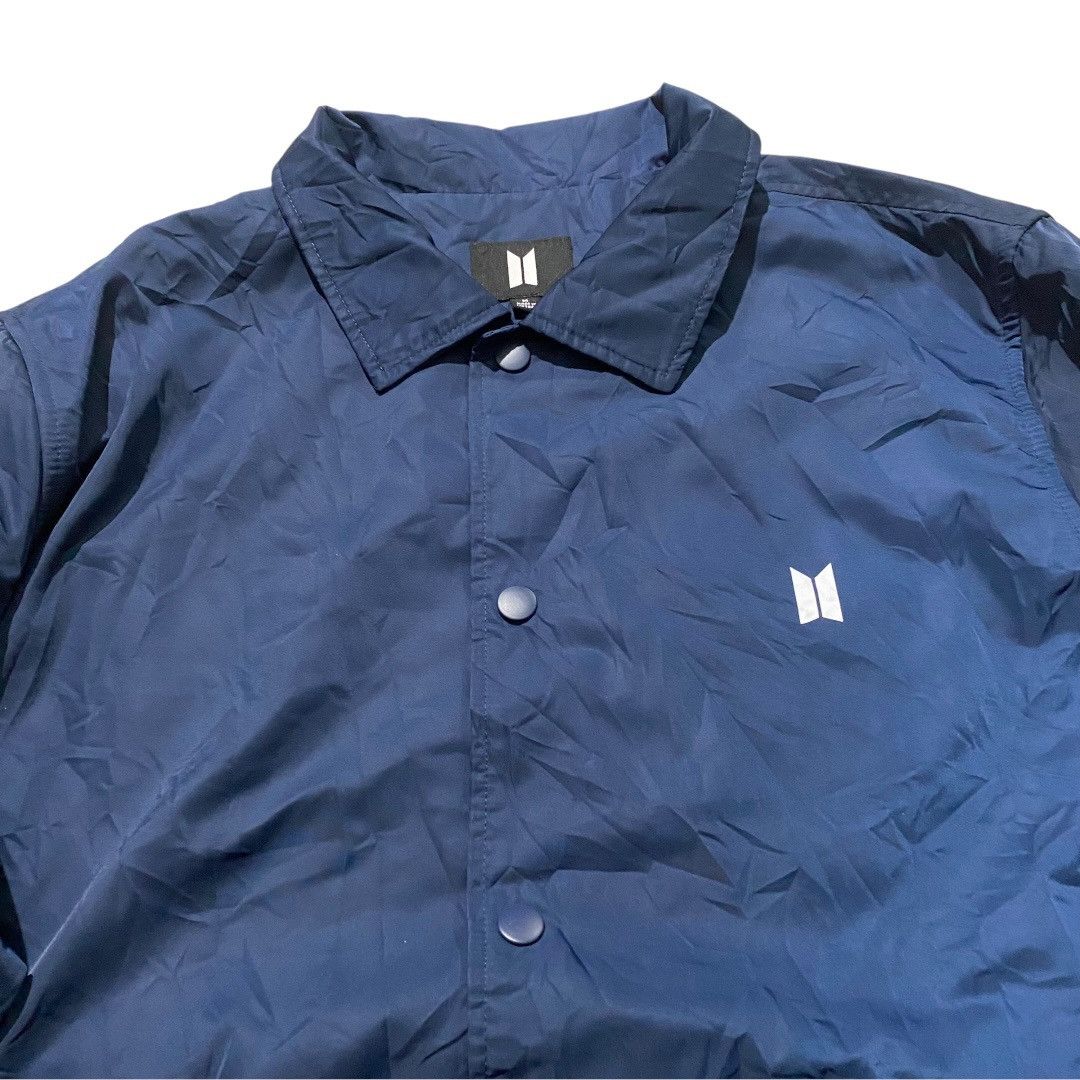 Other BTS varsity fake love navy coach jacket Size US M / EU 48-50 / 2 - 3 Thumbnail