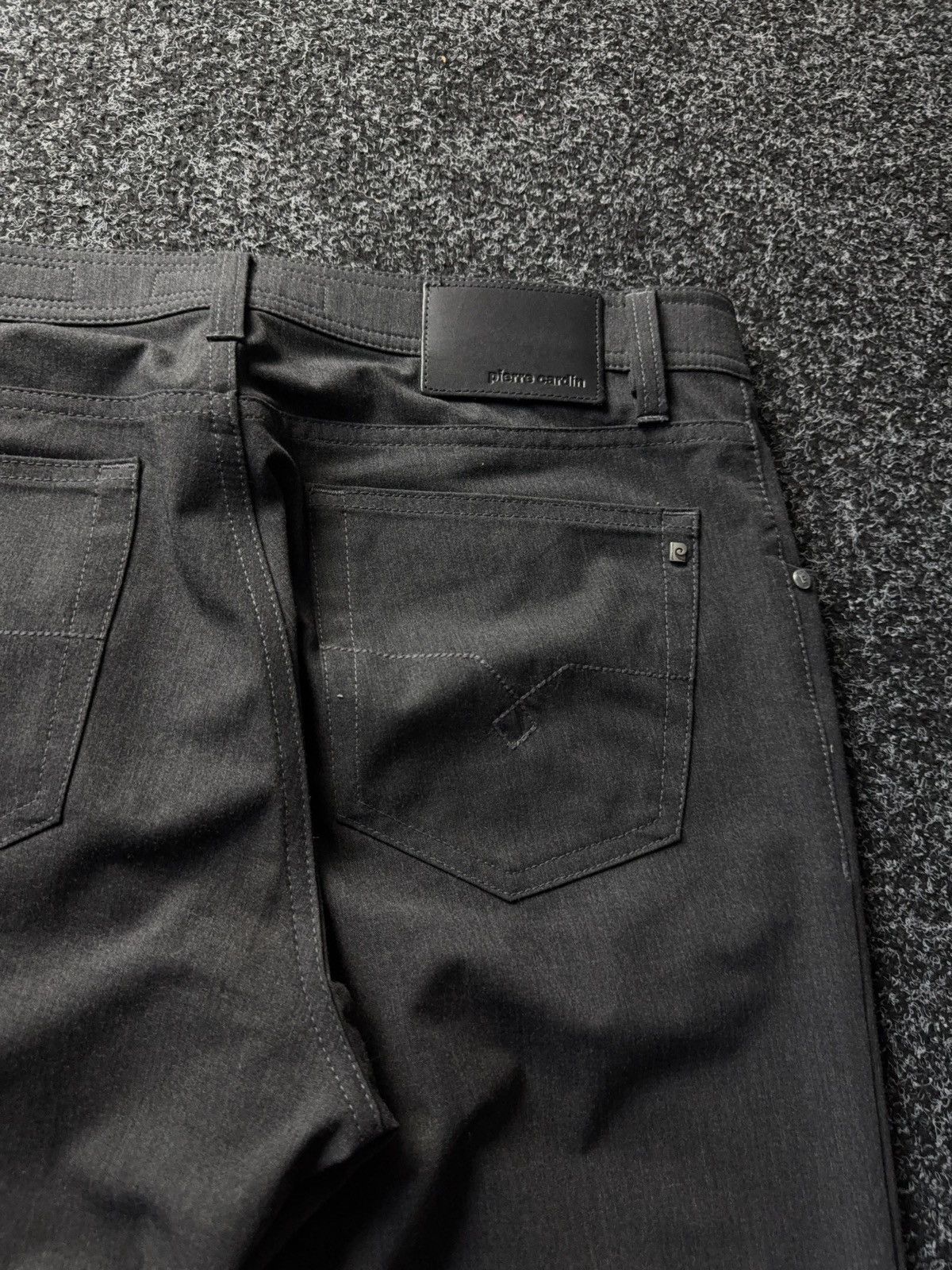 Pierre Cardin Japanese style Pierre Cardin Deauville Black Stretch Jeans Size US 36 / EU 52 - 14 Thumbnail