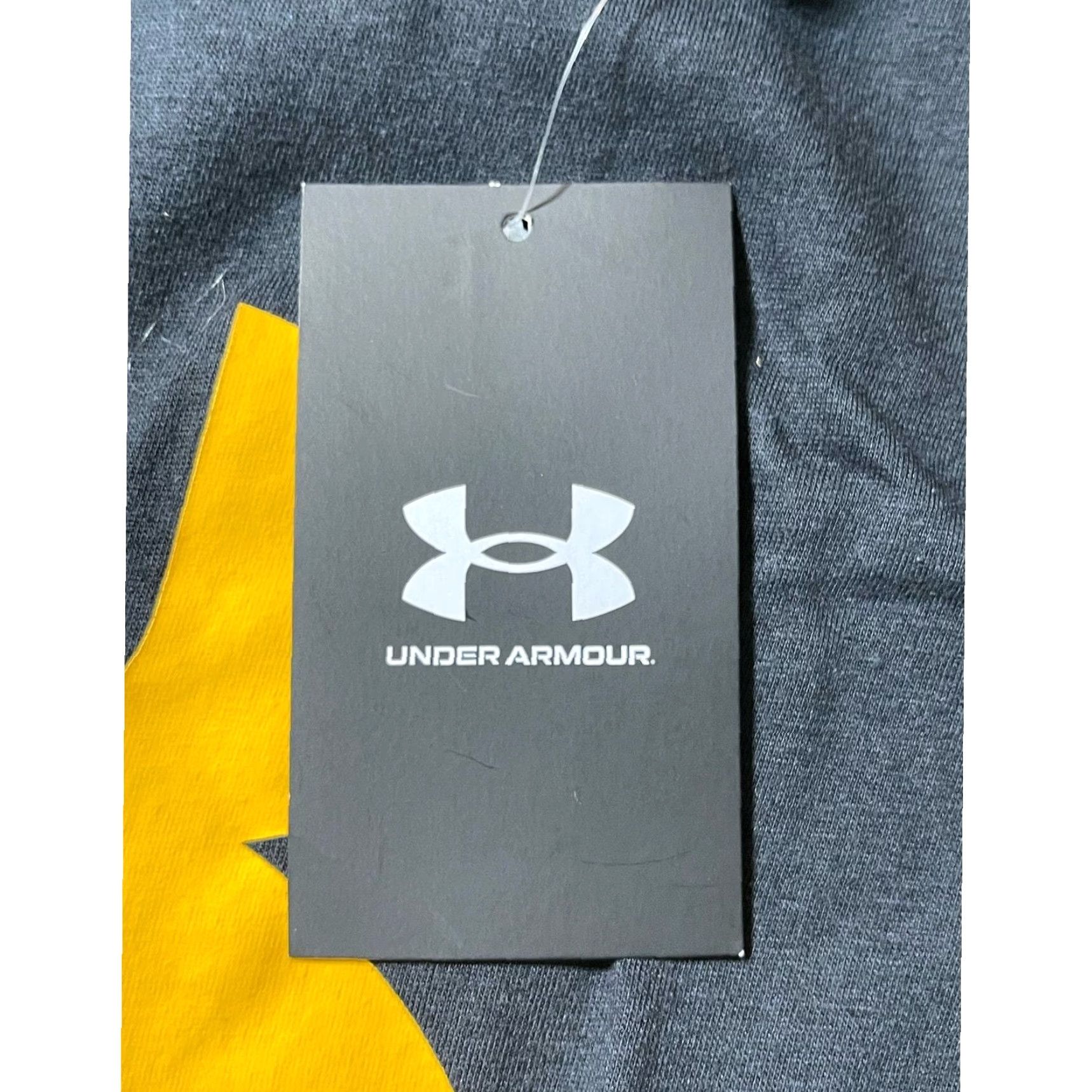 Under Armour Under Armour Shirt Womens S Crew Neck Short Sleeve Black Casual Relaxed Jersey Cotton Blend Pullover T-Shirt Size S / US 4 / IT 40 - 7 Thumbnail