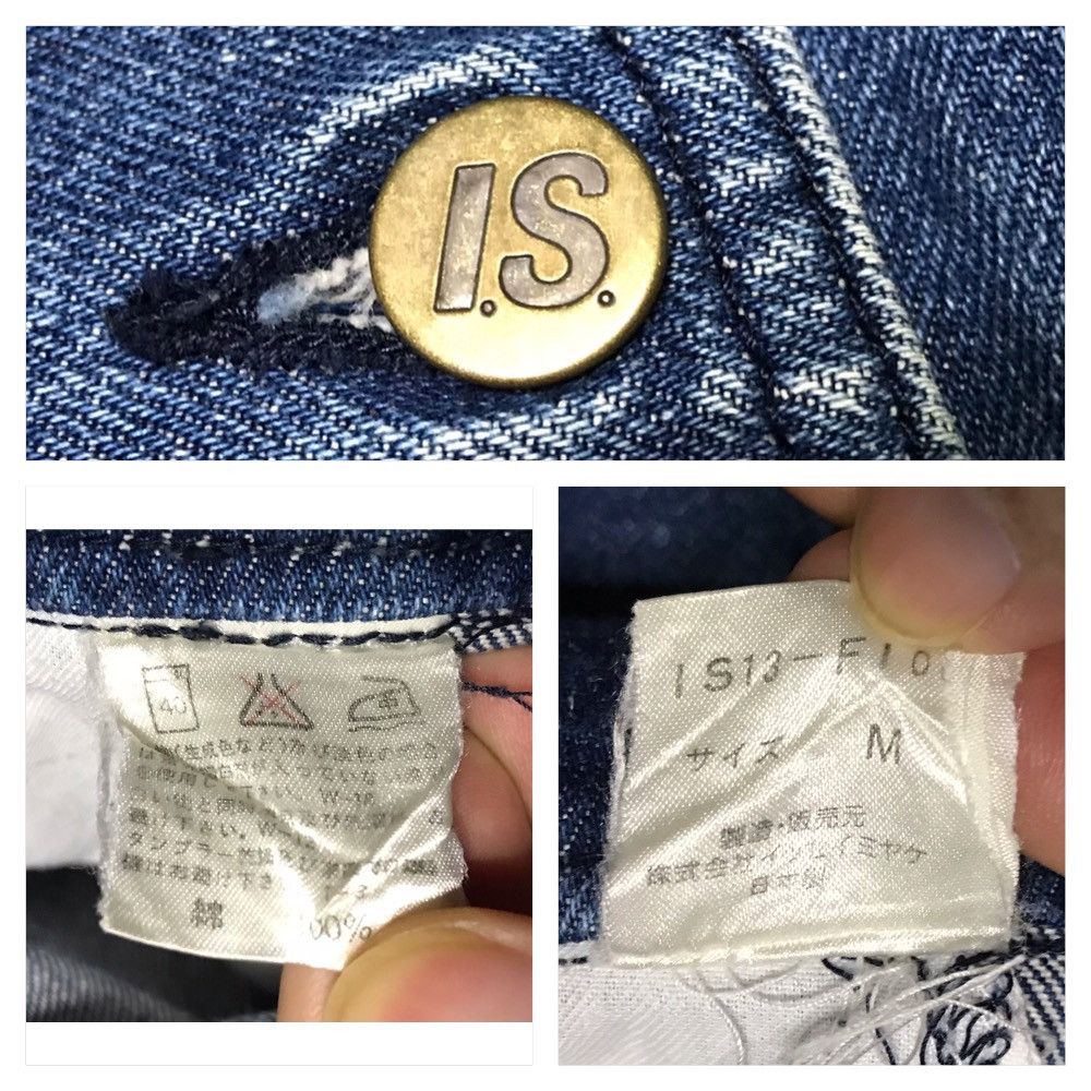 Issey Miyake IS BY ISSEY MIYAKE 80's 90's OVERALL DENIM VINTAGE VERY RARE Size US 32 / EU 48 - 5 Thumbnail