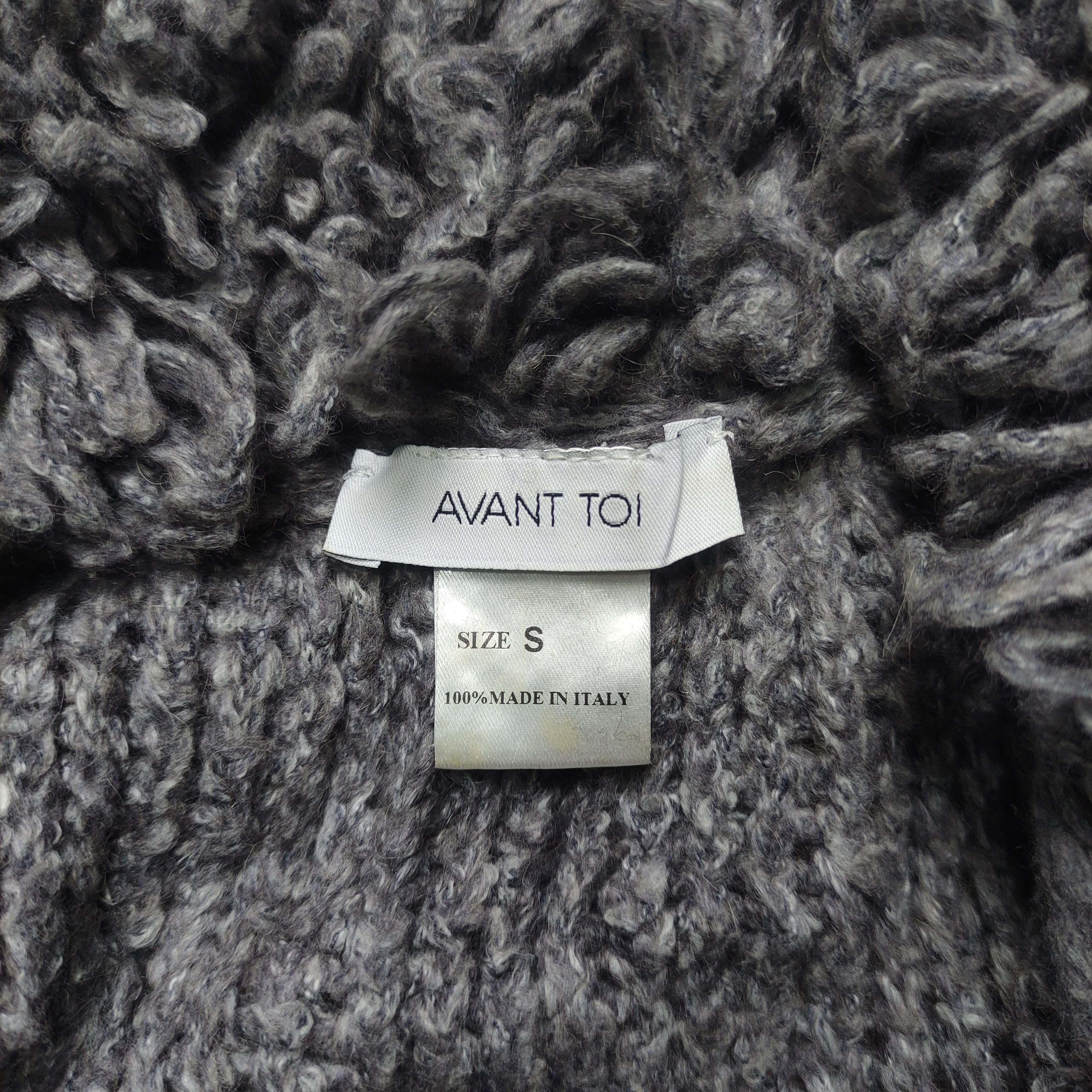 Avant Toi × Designer Avant Toi Knit Cardigan Avant Garde style Size US S / EU 44-46 / 1 - 8 Thumbnail