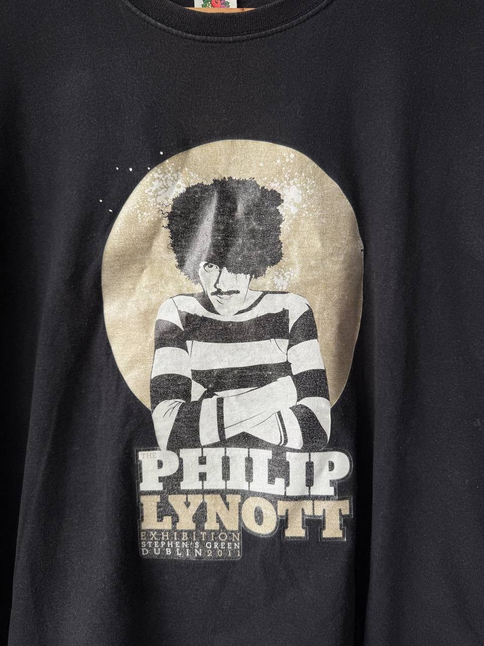 Fruit Of The Loom × Vintage Vintage Y2K Philip Lynott T-Shirt Size US XXL / EU 58 / 5 - 2 Thumbnail