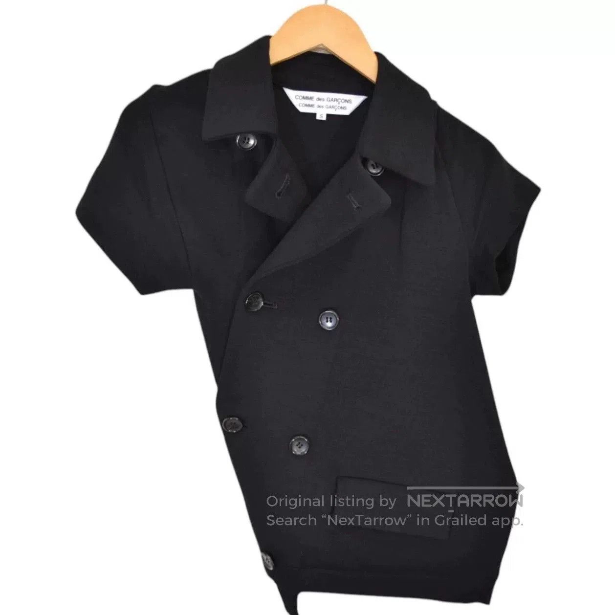 Comme des Garcons COMME des GARCONS Twisted Wool Knit Coat. Size S / US 4 / IT 40 - 1 Thumbnail