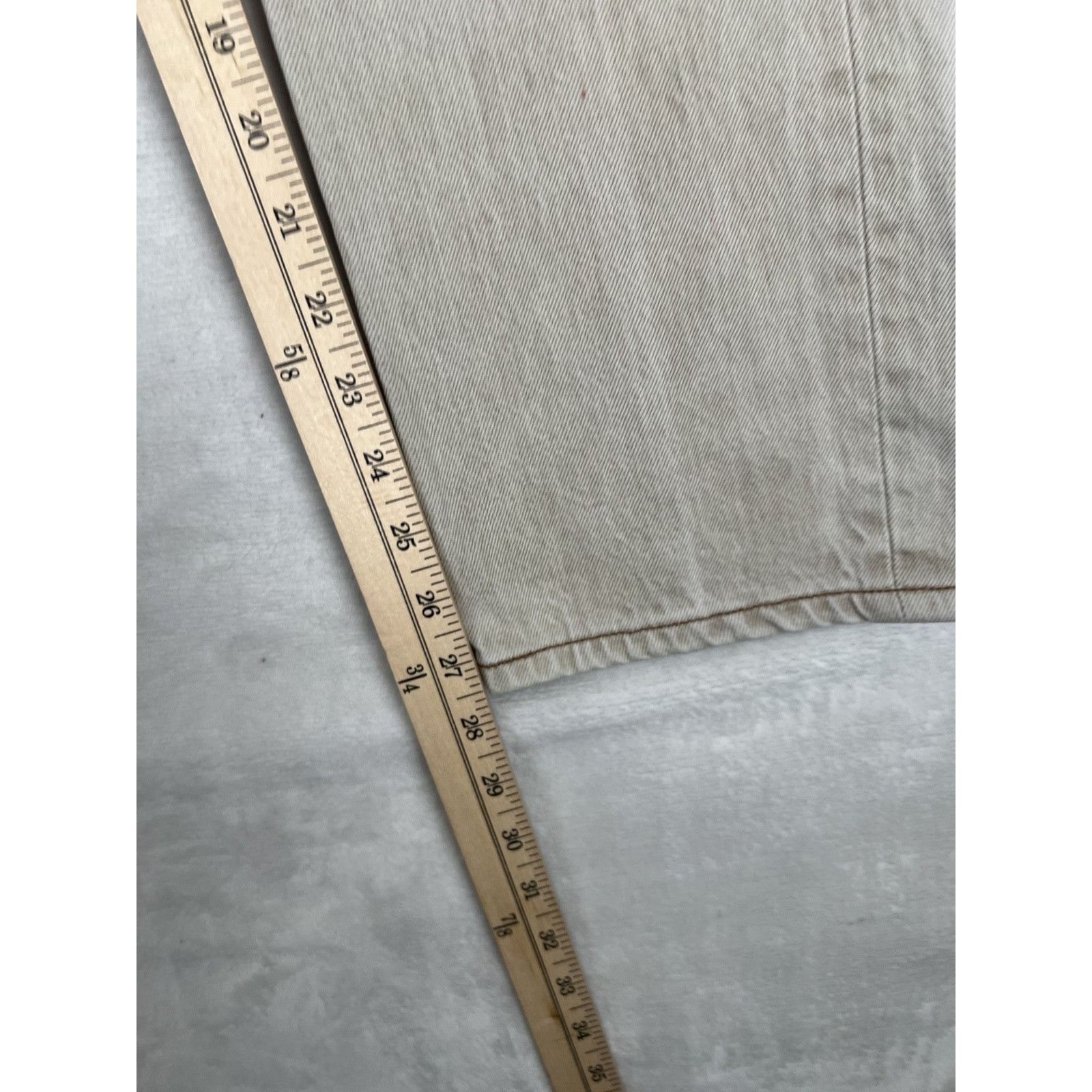 Levi's Vintage Levi’s 501 Beige Brown Denim Jeans Size 30x27 Made I Size US 30 / EU 46 - 7 Thumbnail
