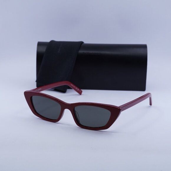 Saint Laurent Paris 🕶️ New Saint Laurent SL277 012 Sunglasses - Red Frame Size ONE SIZE - 1 Thumbnail