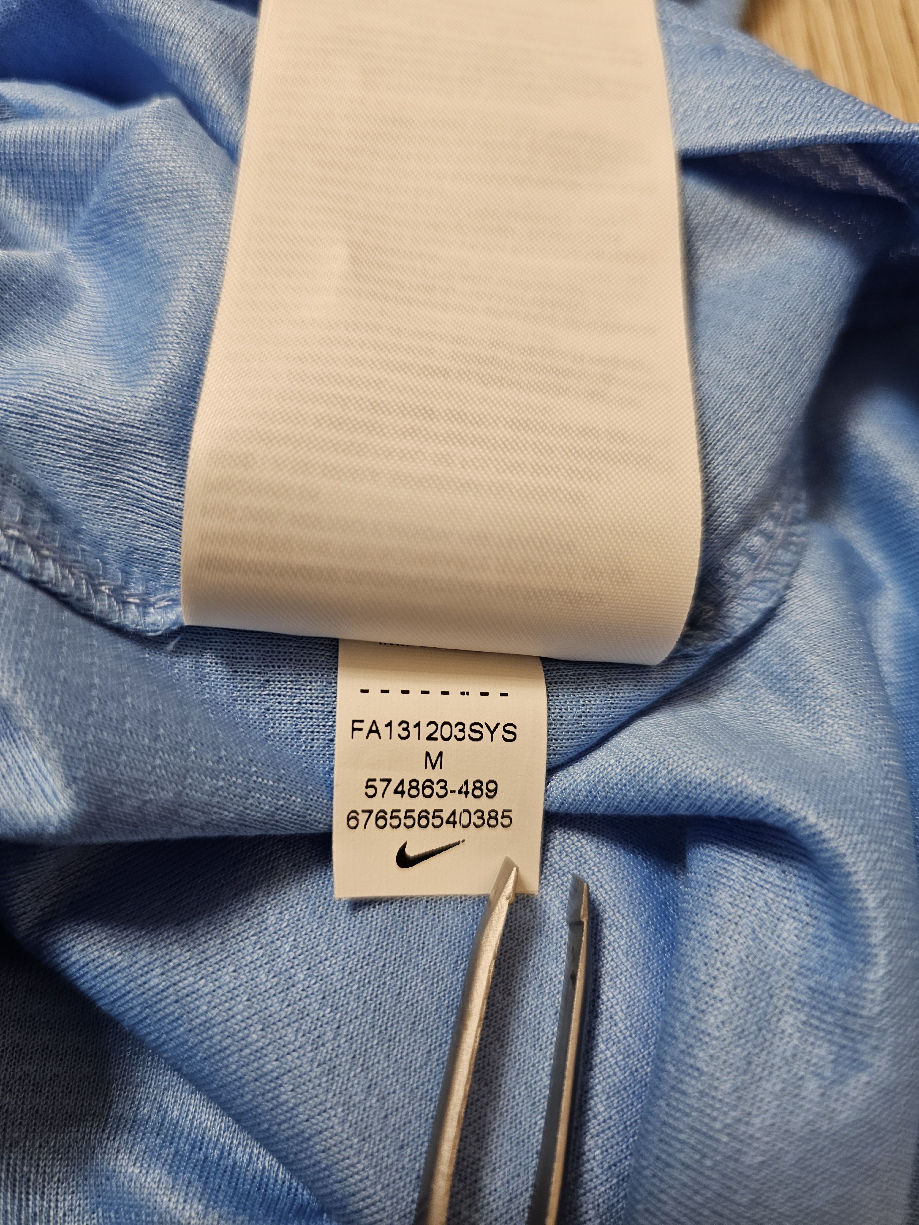 Nike × Vintage MANCHESTER CITY 2013 2014 HOME FOOTBALL SHIRT SOCCER JERSEY Size US M / EU 48-50 / 2 - 8 Thumbnail