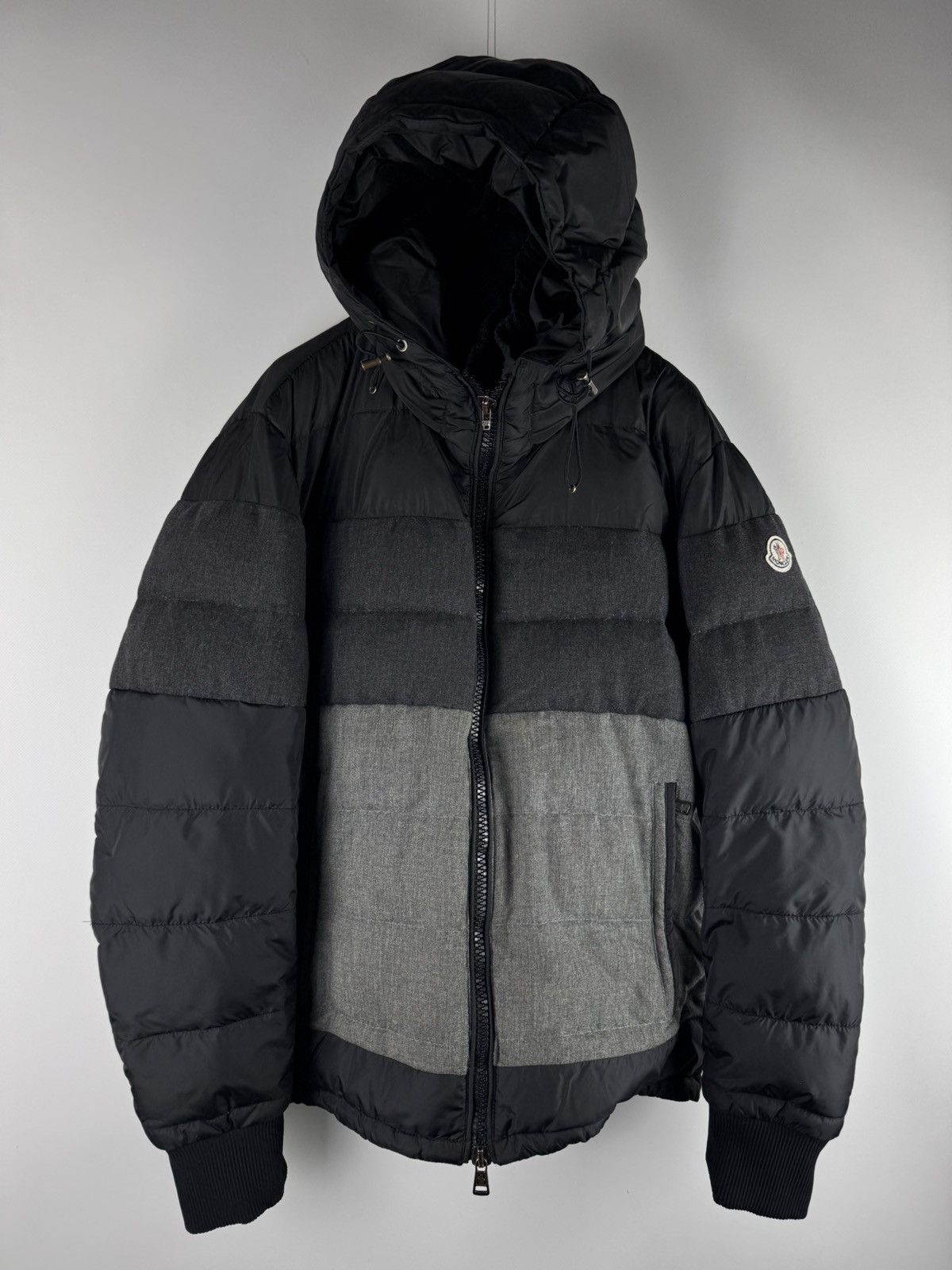 Moncler Moncler Harvey Men Hooded Down Jacket Coat Size 4 Size US M / EU 48-50 / 2 - 1 Thumbnail