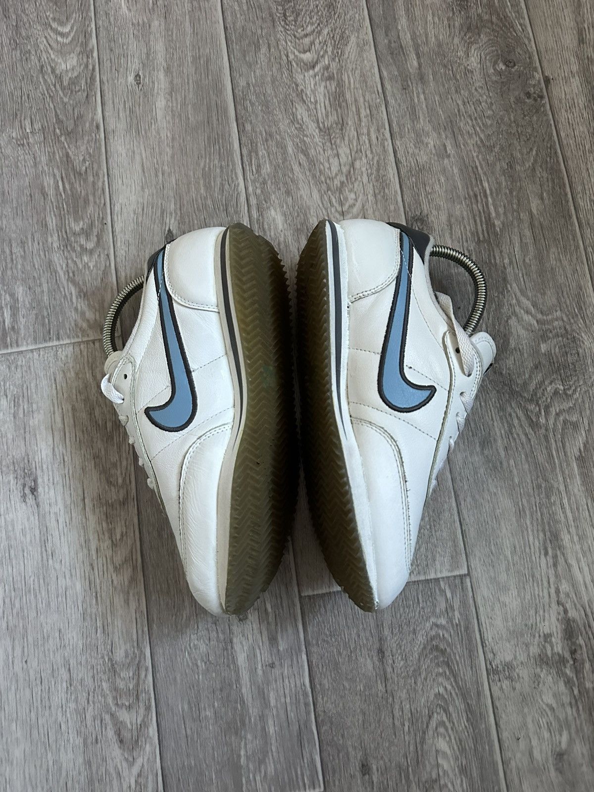 Nike × Vintage Nike Vintage Cortez Sneakers 40,5 26cm Blue White rare Size US 9 / EU 42 - 4 Thumbnail