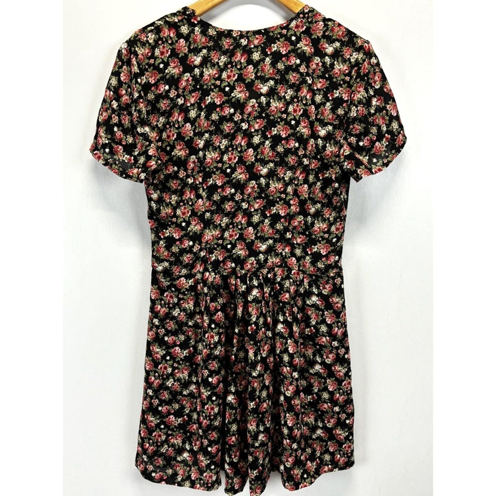 Express Vintage Express Compagnie Internationale Y2K Floral Short Romper 11 Grunge Skate Size 32" / US 10 / IT 46 - 2 Thumbnail