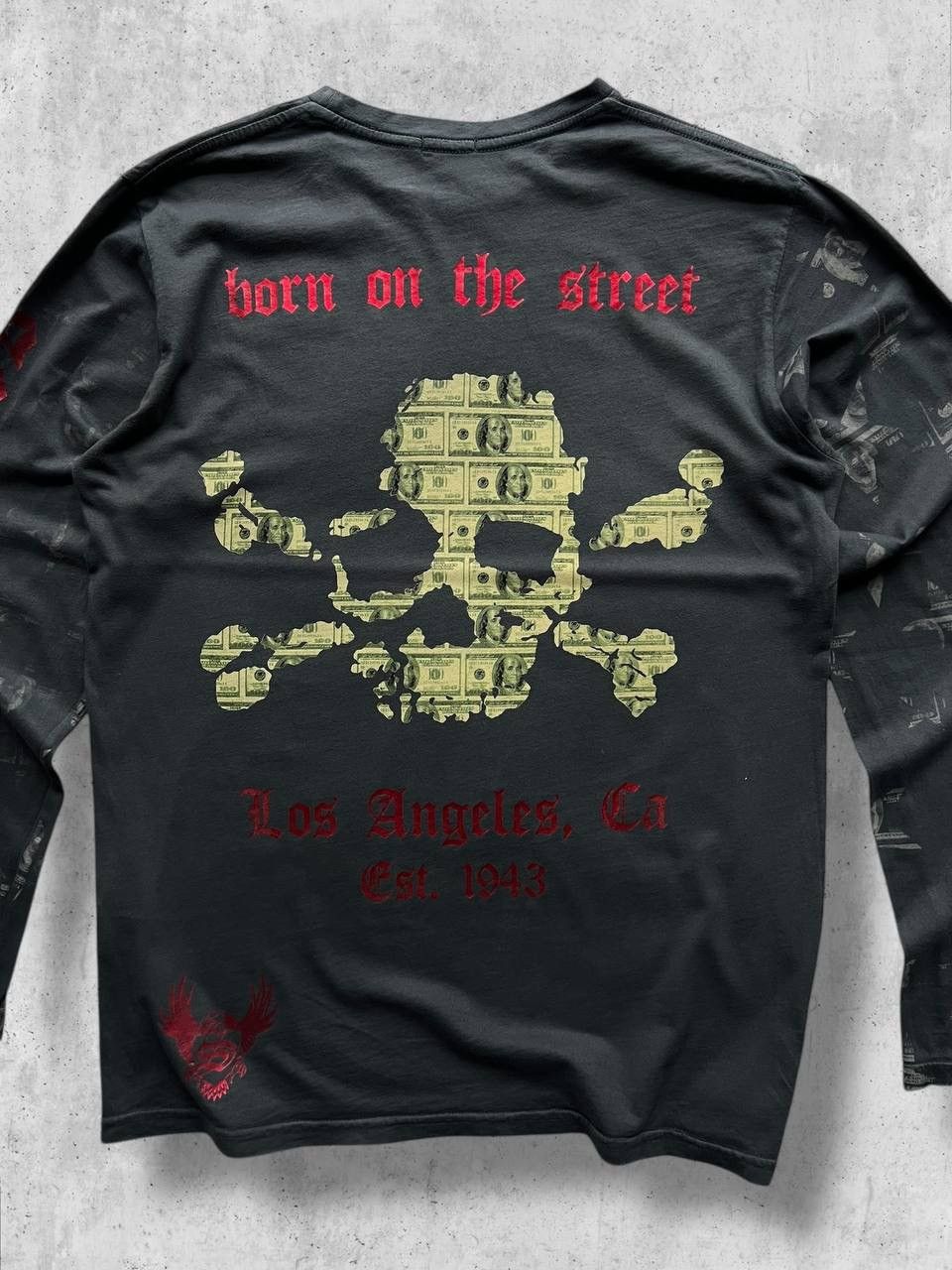 Christian Audigier SMET made in USA by CHRISTIAN AUDIGIER long sleeve tee Size US L / EU 52-54 / 3 - 3 Thumbnail