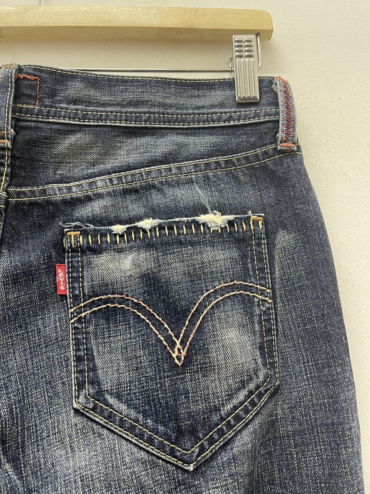 Levi's Vintage Clothing Rare Vintagr LEVIS Redloop Flare Bootcut Japan LVC Size US 28 / EU 44 - 18 Thumbnail