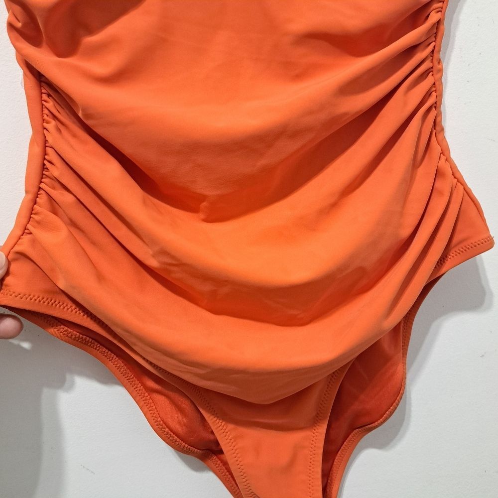 Other CUPSHE Shirring Design V Neck One Piece Swimsuit Low Back Ba Size S / US 4 / IT 40 - 11 Thumbnail