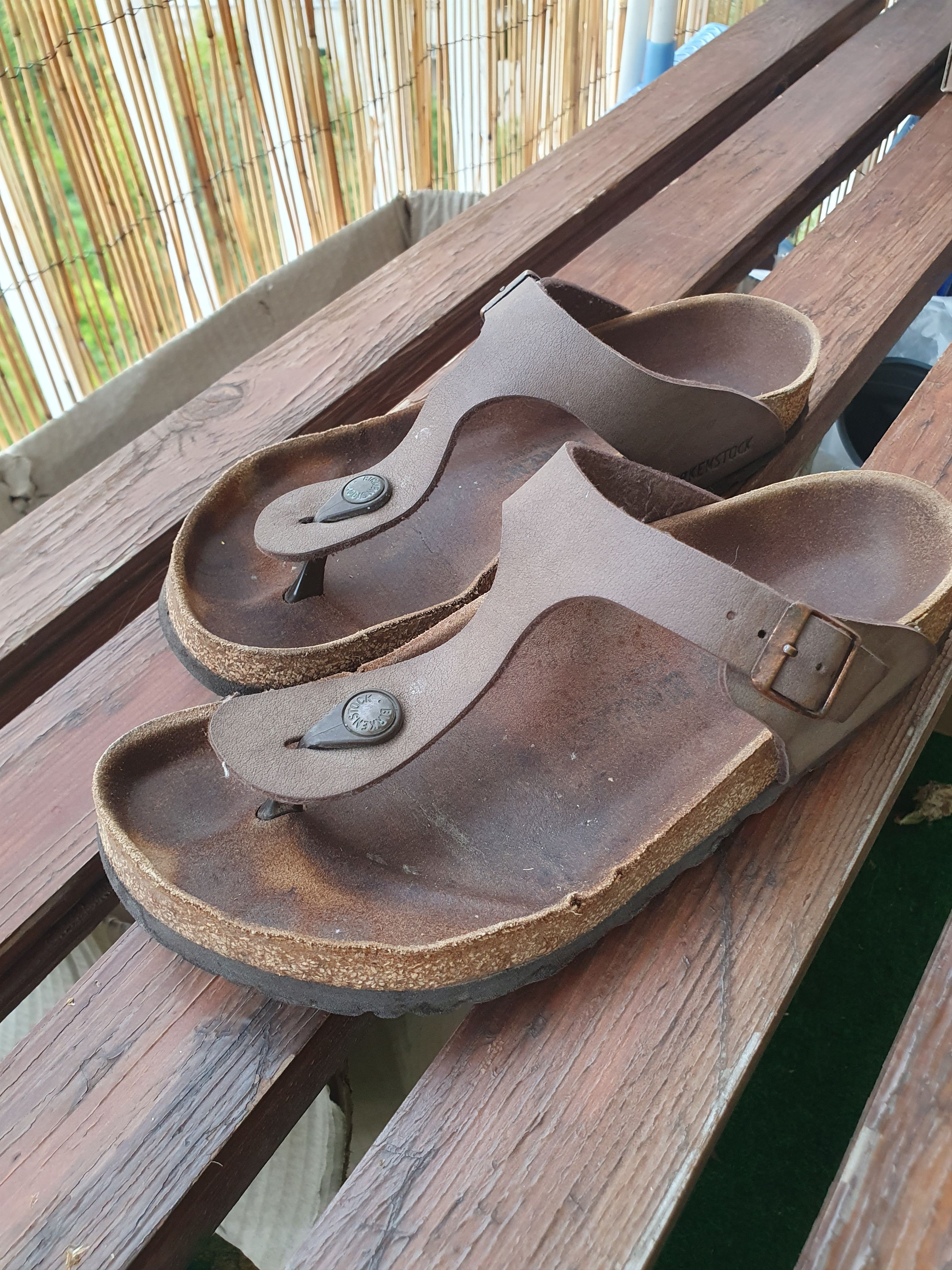 Birkenstock Birkenstock Gizeh Slide Sandals sz 39 Size US 8 / IT 38 - 1 Thumbnail