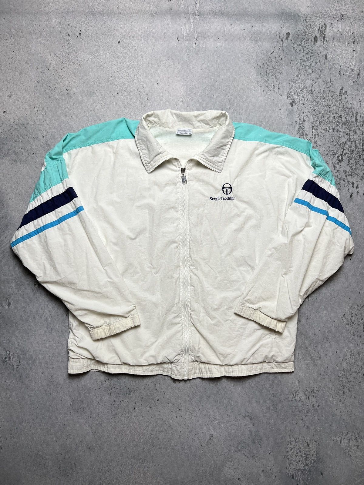 Sergio Tacchini Sergio Tacchini Archive 1990's Italy Track Jacket Kings Club Size US L / EU 52-54 / 3 - 2 Thumbnail