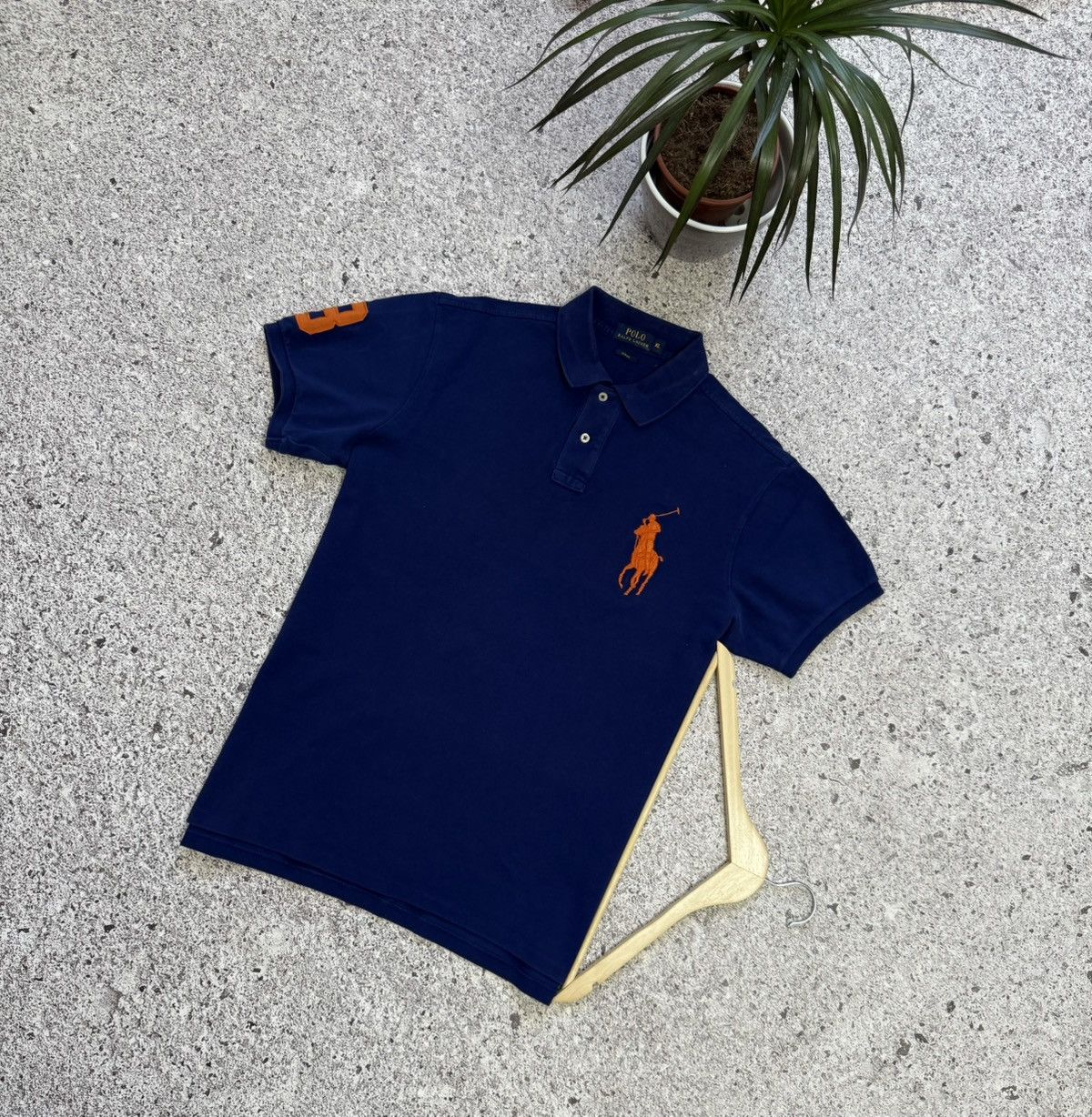 Polo Ralph Lauren × RRL Ralph Lauren × Rugby Ralph Lauren Vintage Polo Ralph Lauren Classic Logo Polo T-Shirt Size US XL / EU 56 / 4 - 1 Thumbnail