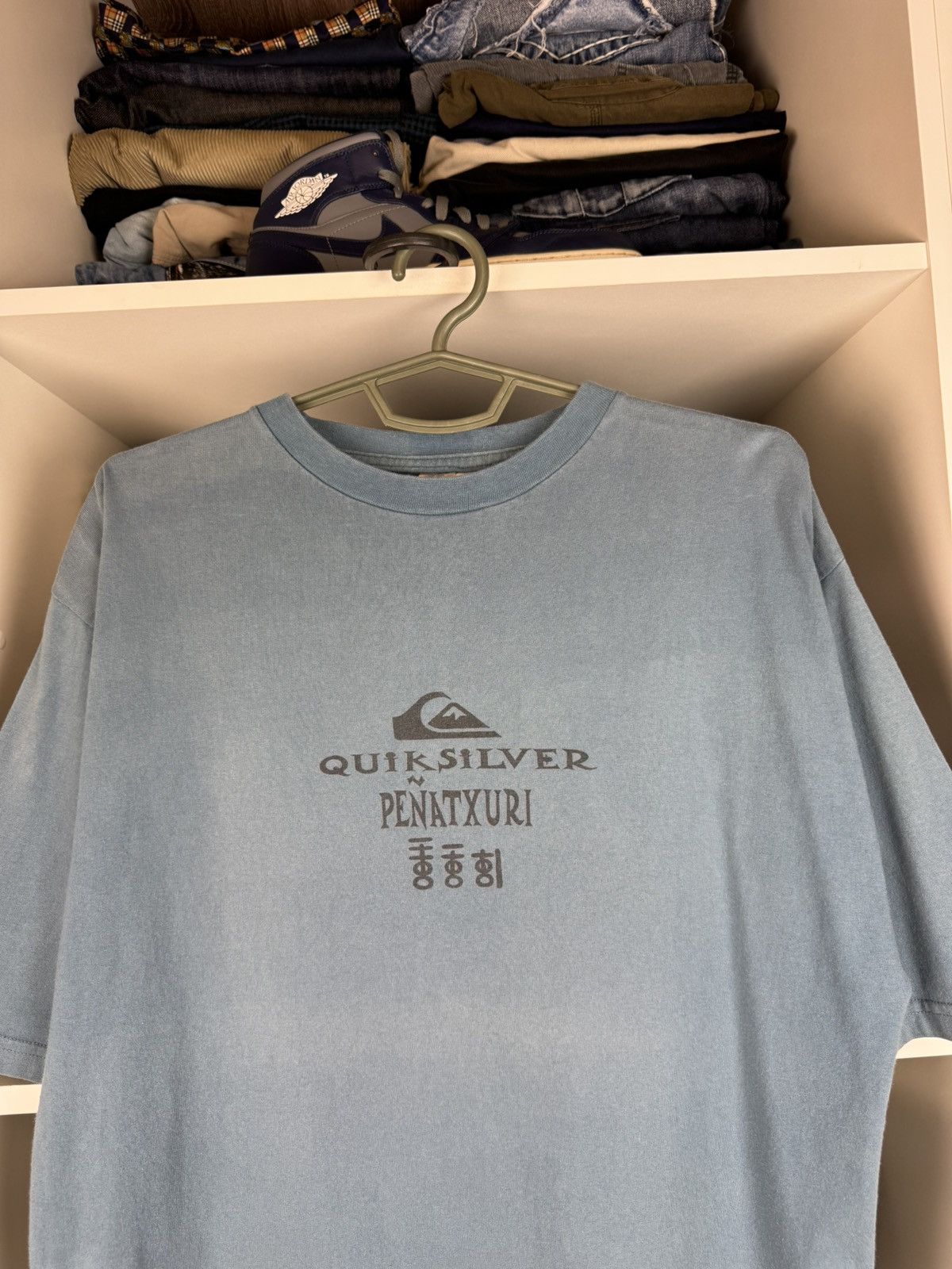 Quiksilver Vintage Quiksilver Faded T-shirt Size US L / EU 52-54 / 3 - 15 Thumbnail