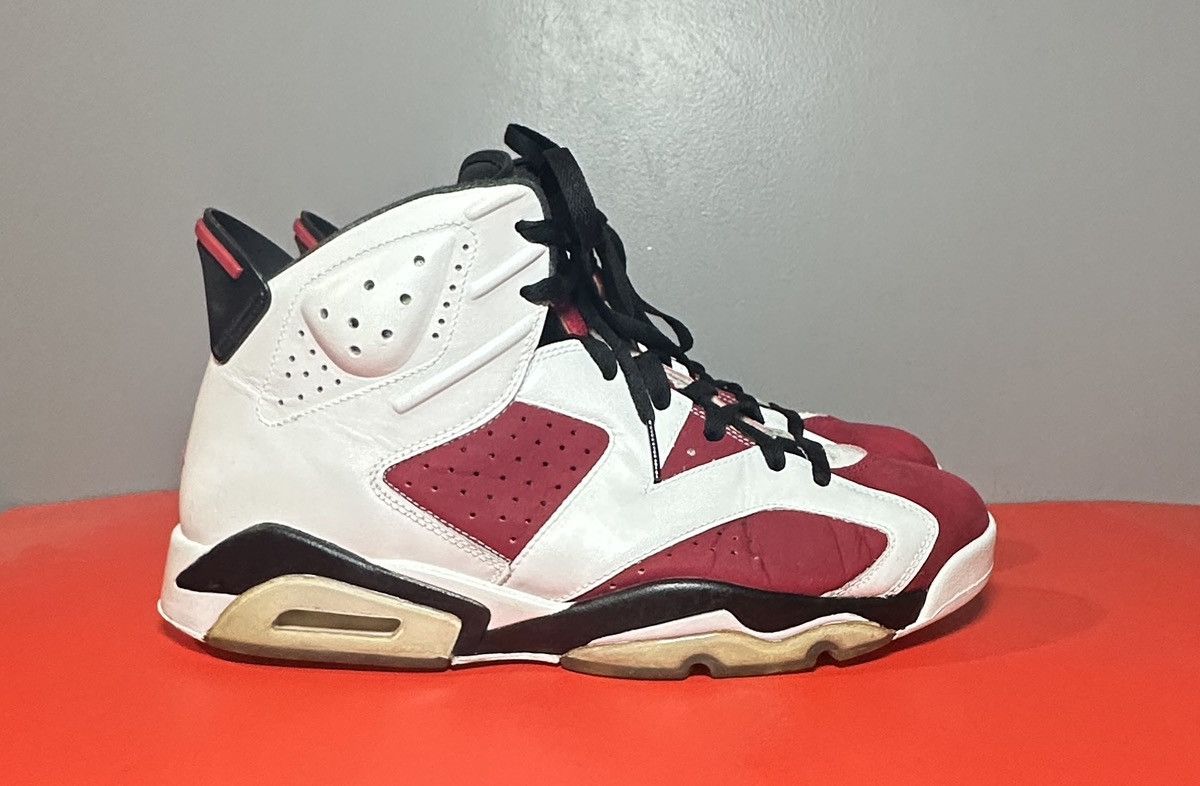 Jordan Brand Size 11.5 - Air Jordan 6 Retro 2014 Carmine Size US 11.5 / EU 44-45 - 1 Thumbnail