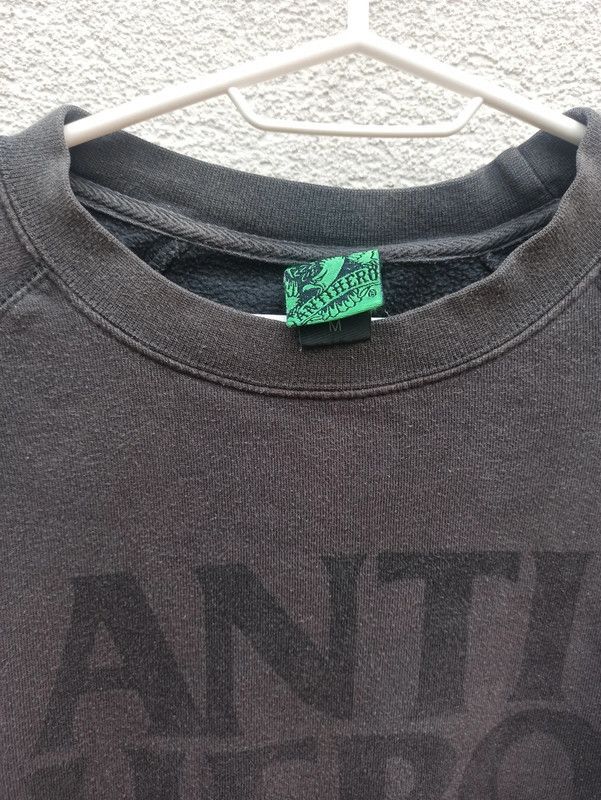 Antihero Anti hero skateboards 2000s raglan crew neck size medium Size US M / EU 48-50 / 2 - 2 Thumbnail