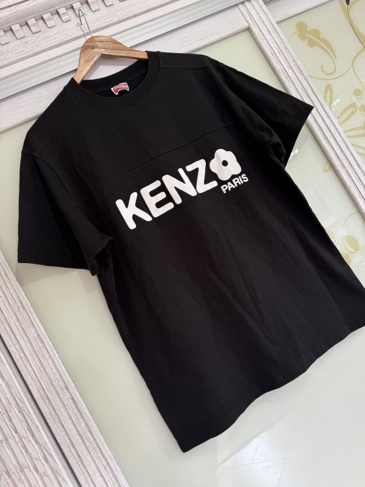 Kenzo Kenzo Boke Flower 2.0 Black Oversized Logo Printed T-shirt Size US S / EU 44-46 / 1 - 4 Thumbnail