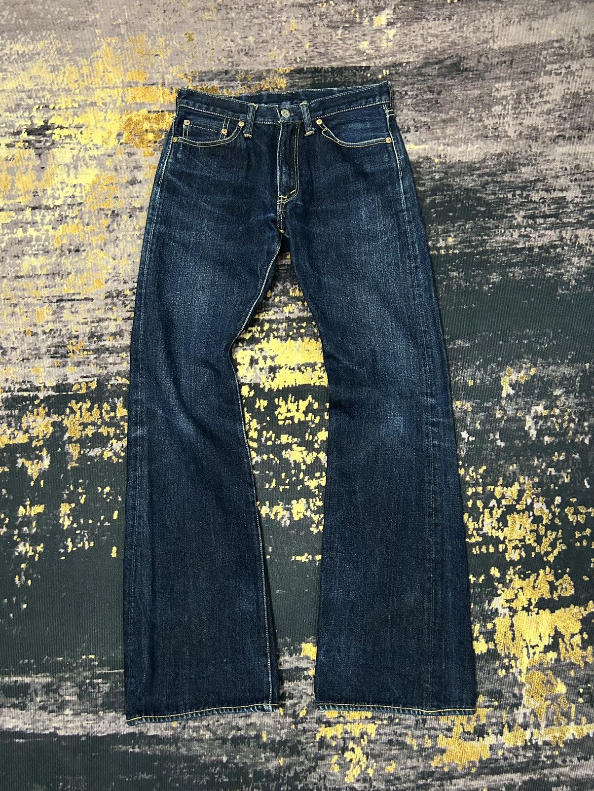 The Flat Head The Flat Head Flare Denim Jeans Size US 29 - 1 Thumbnail