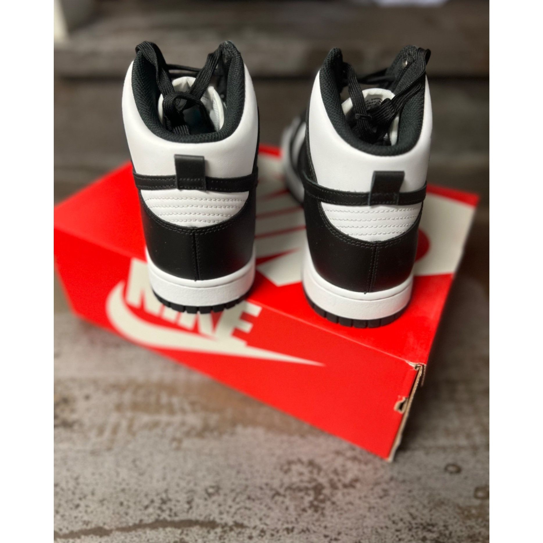 Nike Nike Dunk High Black White (2021) Size 10.5- DD1399-105 Size US 10.5 / EU 43-44 - 9 Thumbnail