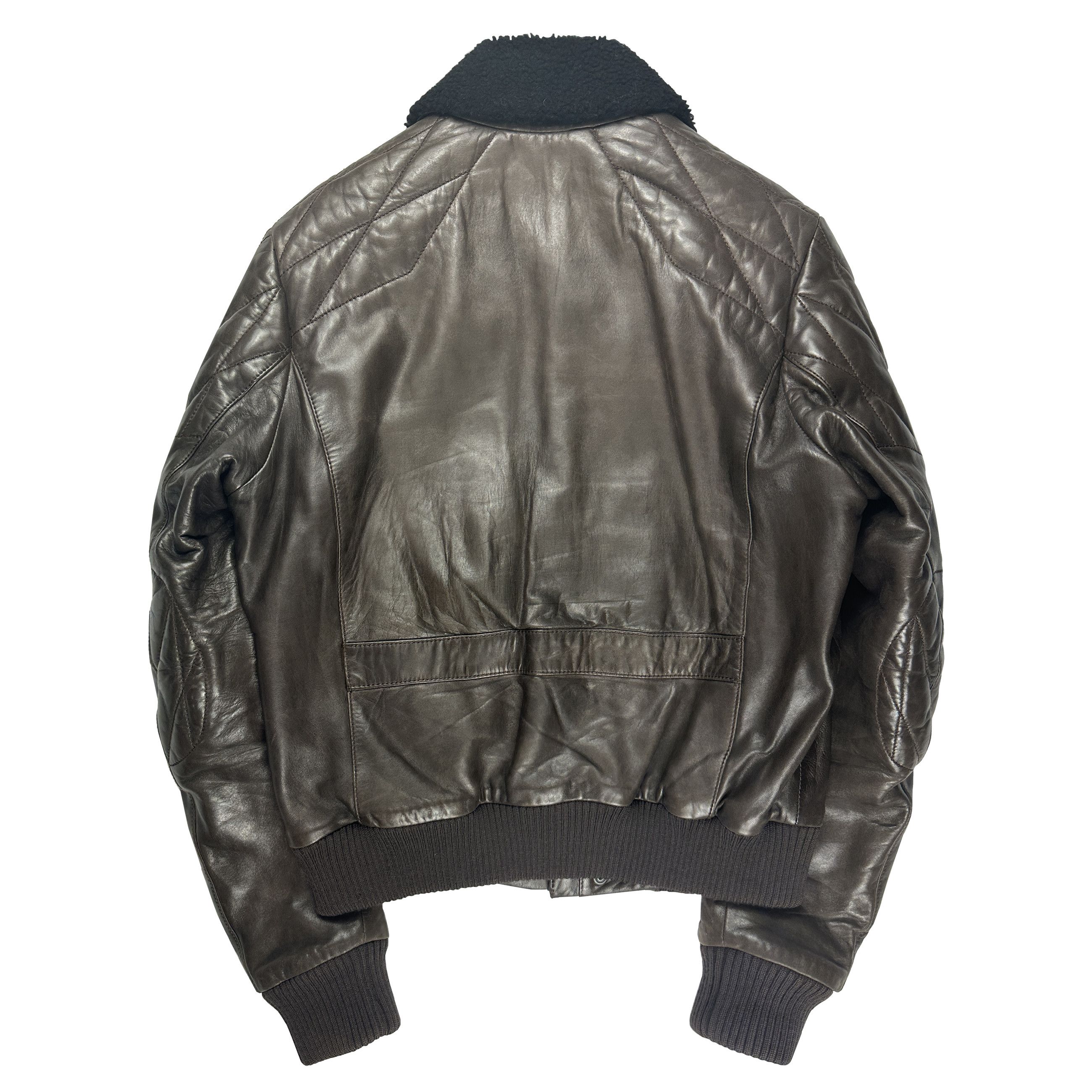 Maison Margiela AW04 Leather Jacket Size US M / EU 48-50 / 2 - 2 Thumbnail