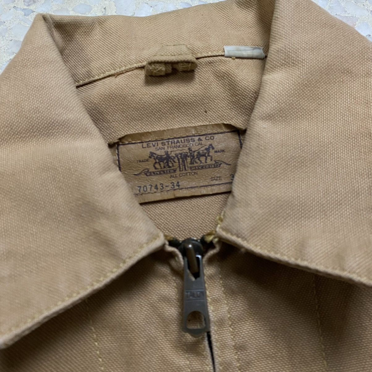 Levi's × Levi's Vintage Clothing × Vintage Vintage 90s levis worker jacket Size US L / EU 52-54 / 3 - 4 Thumbnail