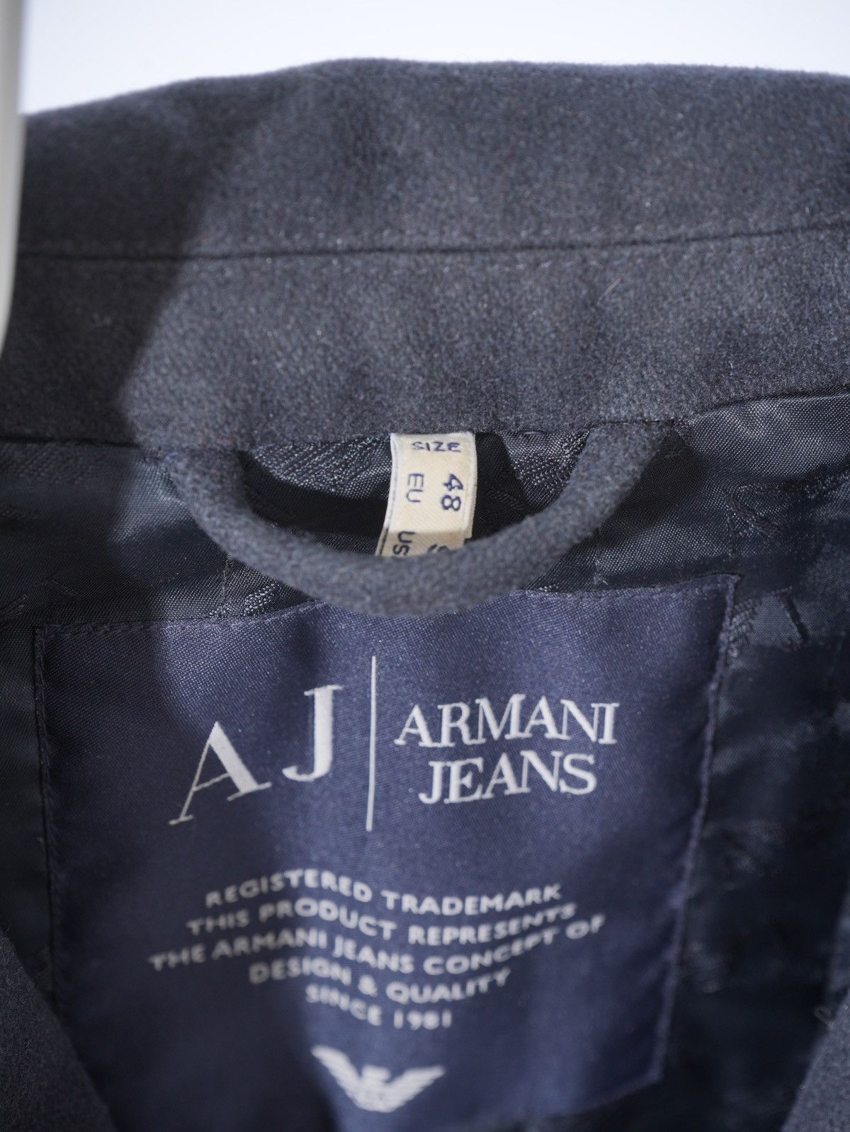 Armani Armani Jeans Wool jacket Blazer Made in Italy Size US M / EU 48-50 / 2 - 6 Thumbnail