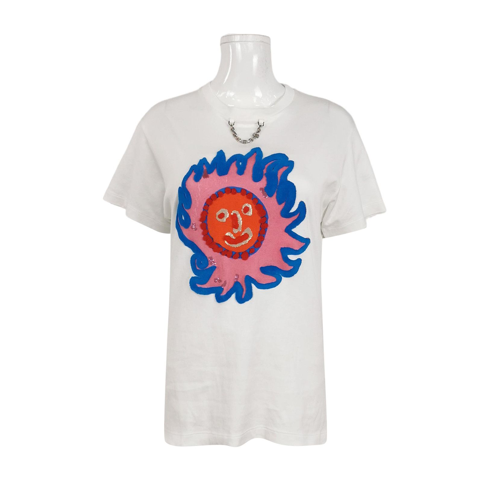 Louis Vuitton Louis Vuitton x Yayoi Kusama Sun Patch T-Shirt Size M Size US M / EU 48-50 / 2 - 1 Thumbnail