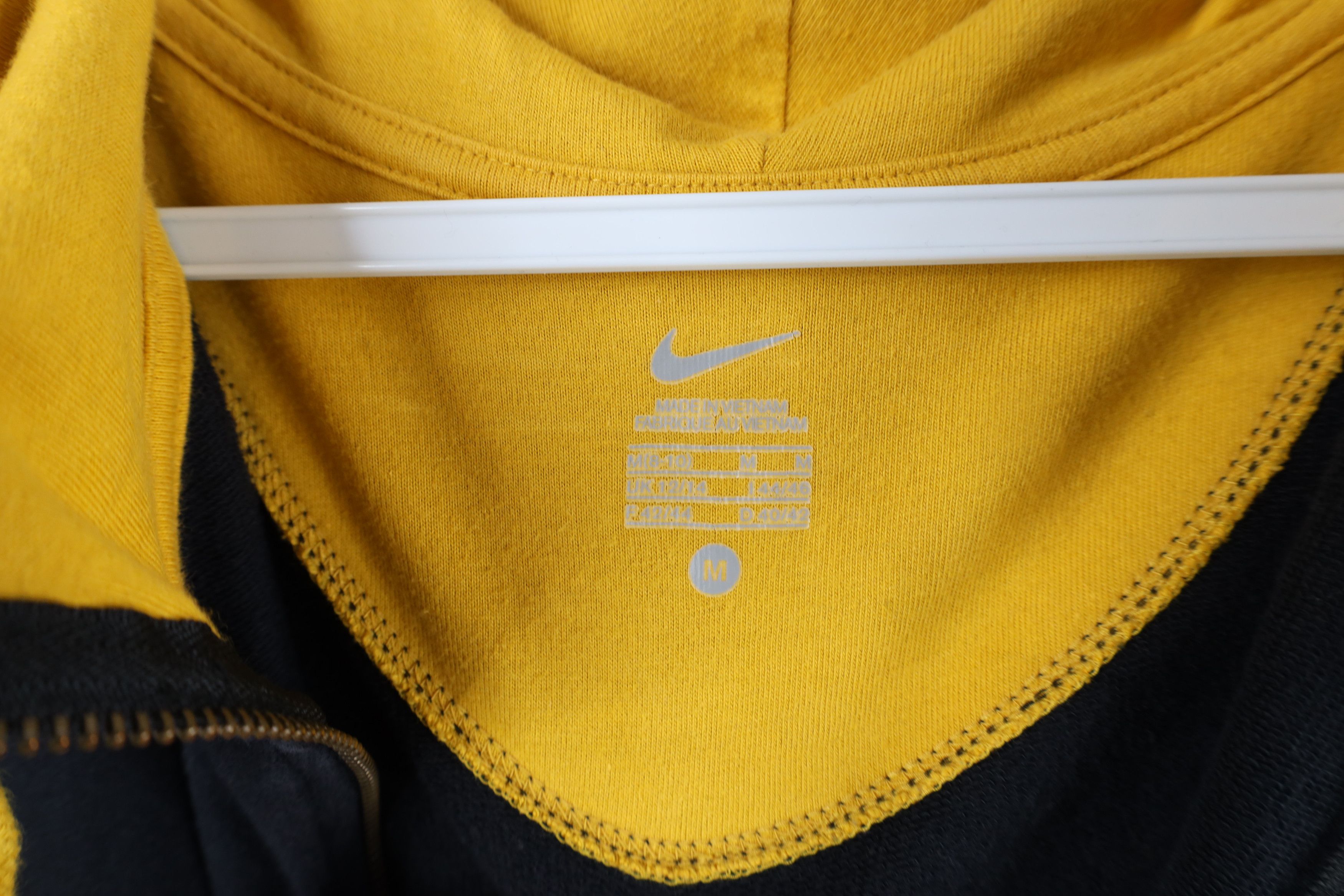 Nike × Vintage Vintage Y2K Nike University of Michigan Half Zip Hoodie Size M / US 6-8 / IT 42-44 - 11 Thumbnail
