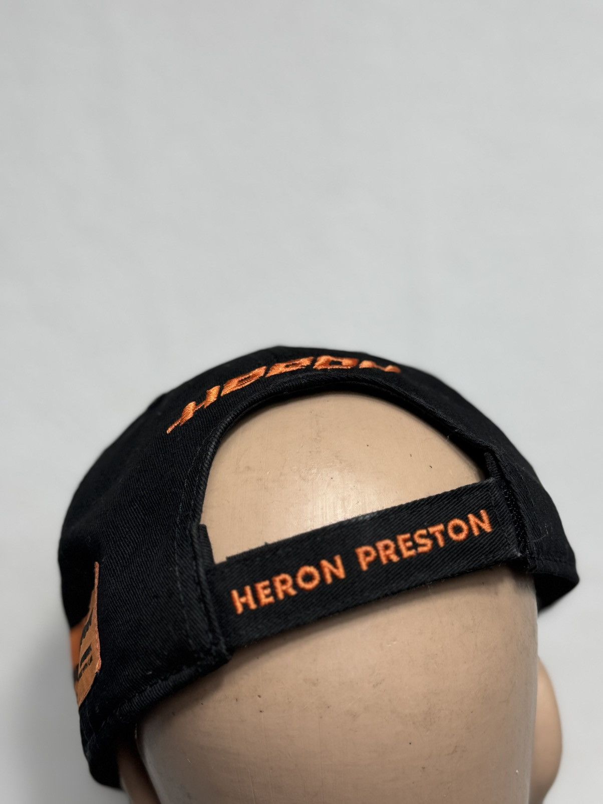 Heron Preston Heron Preston Luxury Black Cap Big Logo Hype Size ONE SIZE - 4 Thumbnail