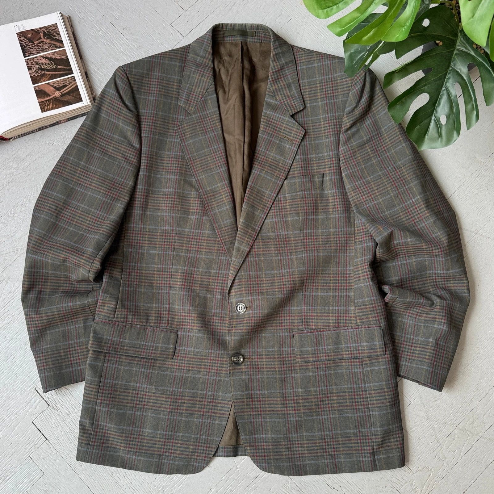 Yves Saint Laurent Vintage Yves Saint Laurent Classic Blazer Jacket Elegant Size 52R - 1 Thumbnail