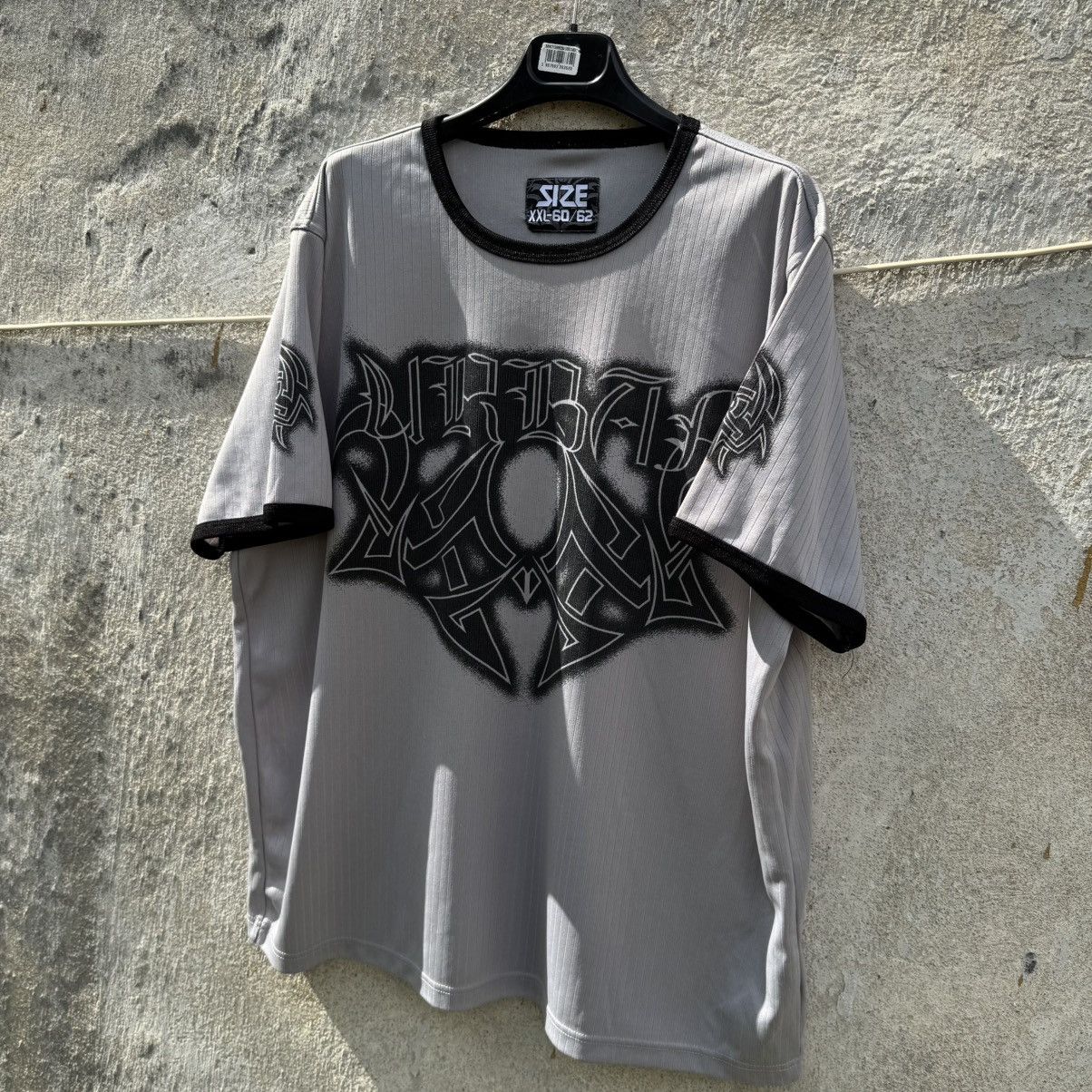 Tribal Streetwear Affliction Type Tribal Grey Tee Rave Graffiti Punk Grunge Size US XXL / EU 58 / 5 - 5 Thumbnail