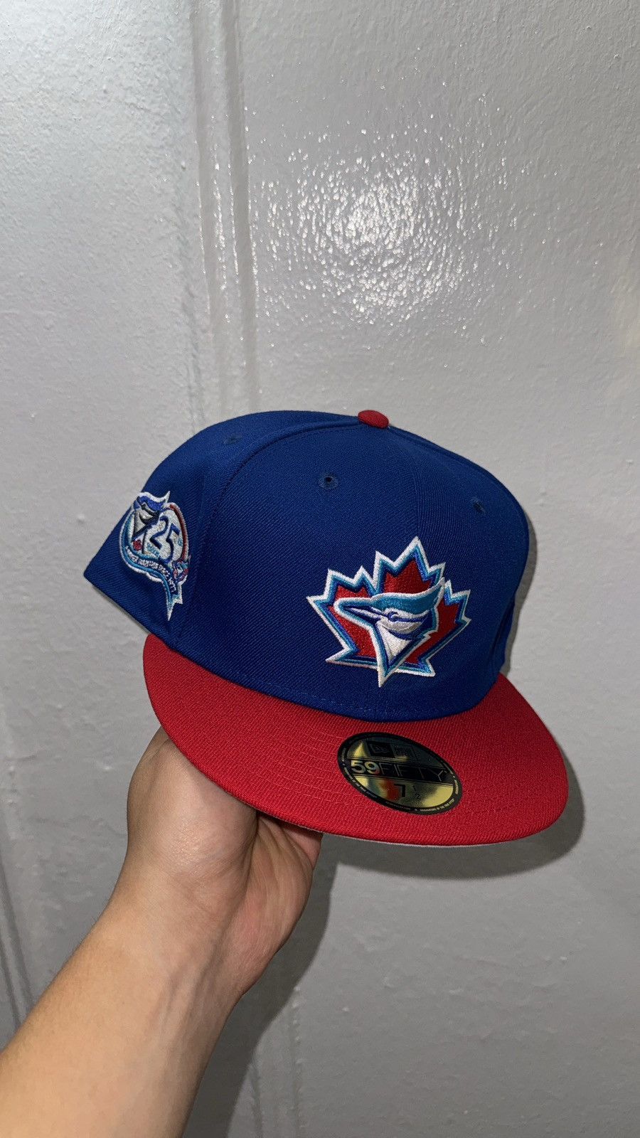 New Era New Era 59fifty Toronto BlueJays Fitted hat size 7 1/2 Size ONE SIZE - 1 Thumbnail