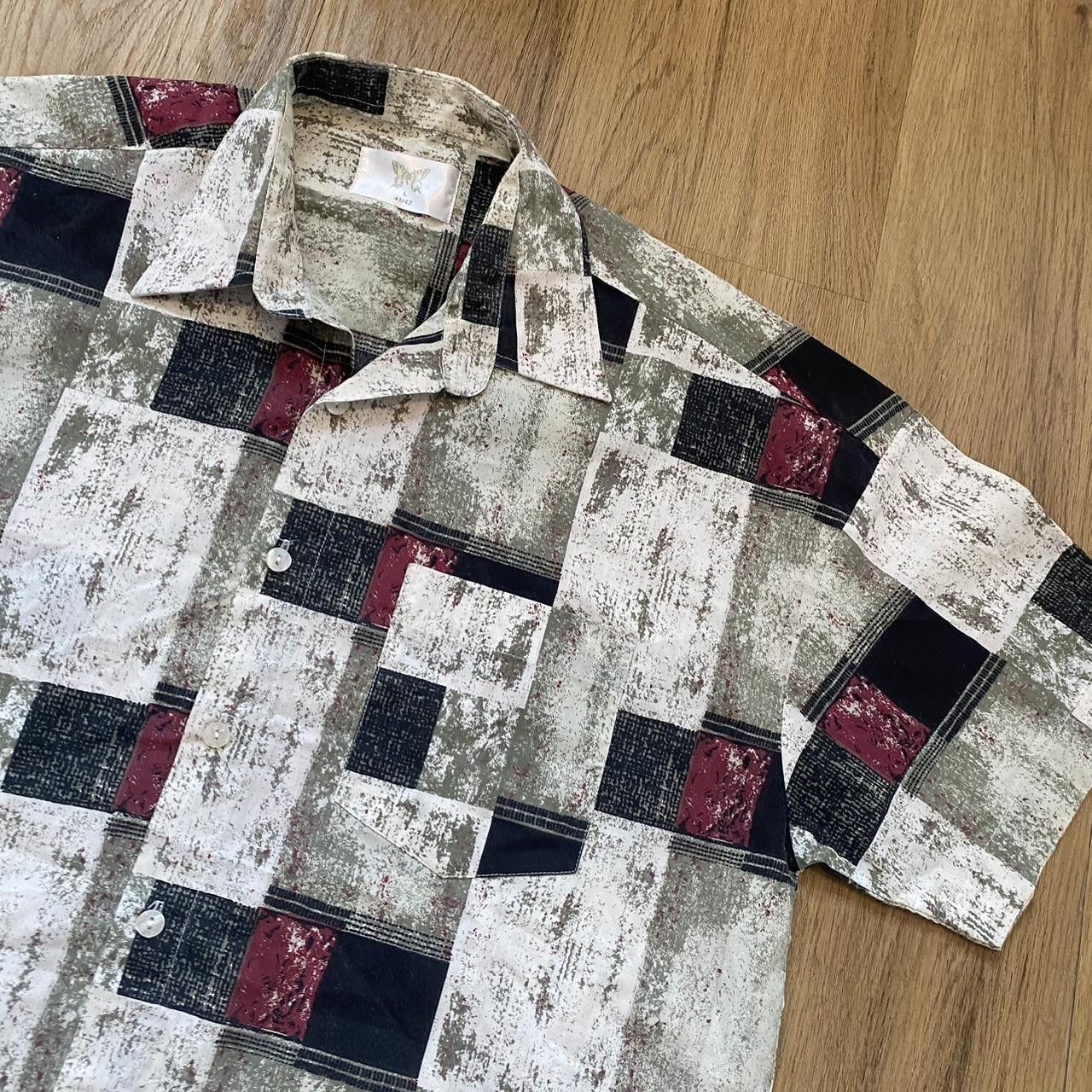 Other 1970s vintage geometric pattern button up shirt Size US L / EU 52-54 / 3 - 3 Thumbnail