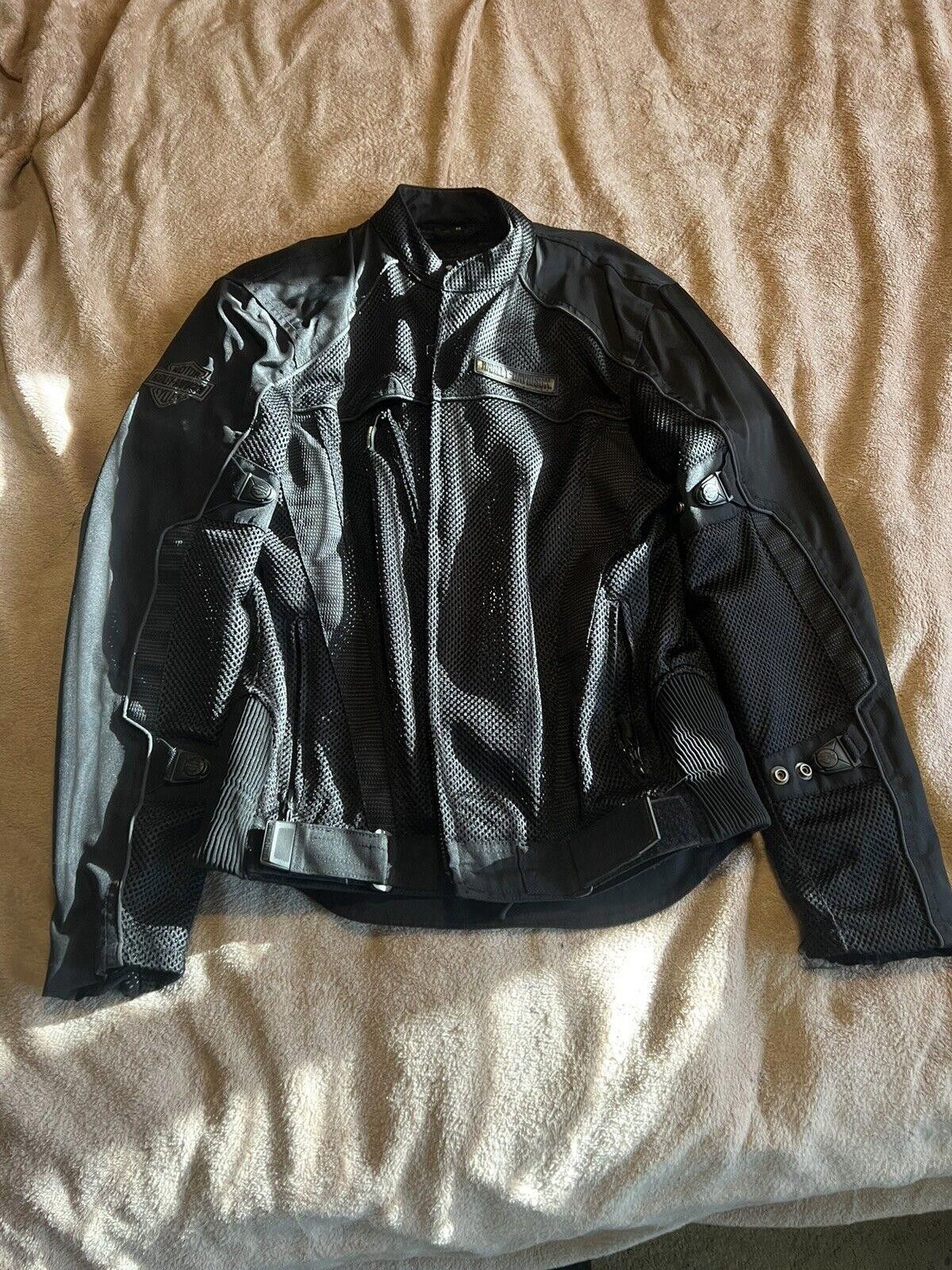 Harley-Davidson Men's Mesh Motorcycle Jacket - Size Medium