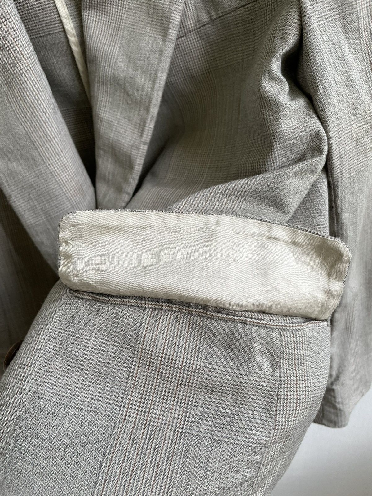 Our Legacy OUR LEGACY Blazer 100% Virgin Wool Beige Tweed Size 46S - 14 Thumbnail