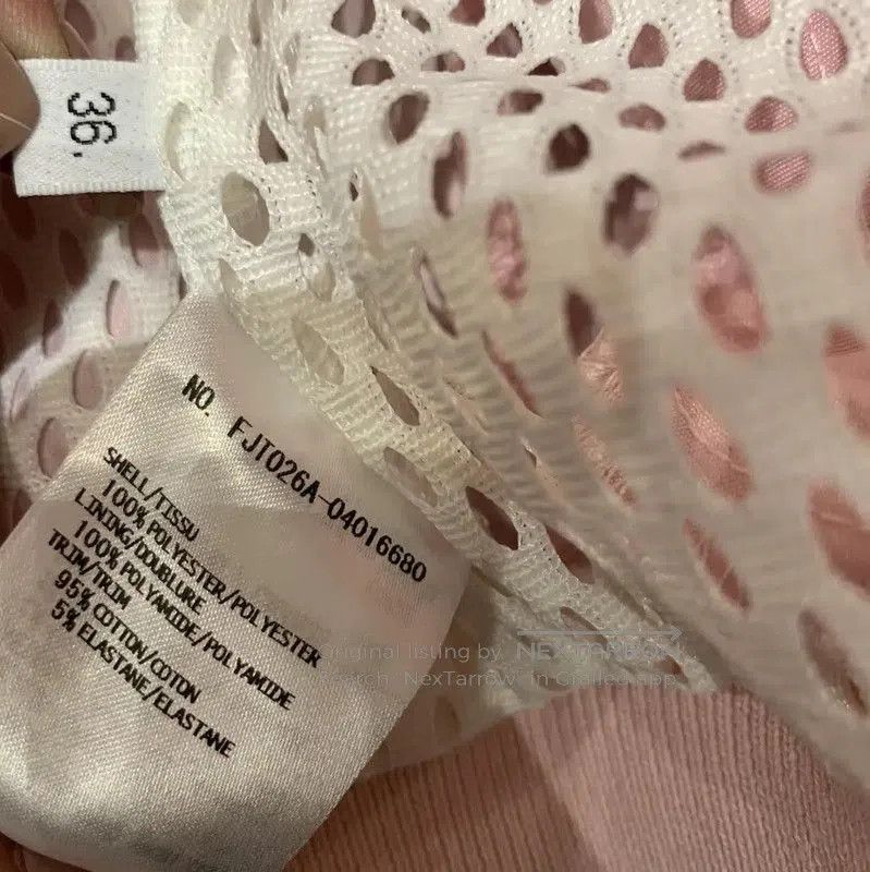 Thom Browne Thom Browne Pink Polyester Women's Jacket . Size S / US 4 / IT 40 - 5 Thumbnail