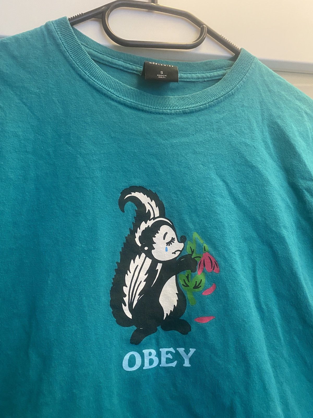 Obey Obey skunk streetwear women tee Size S / US 4 / IT 40 - 4 Thumbnail