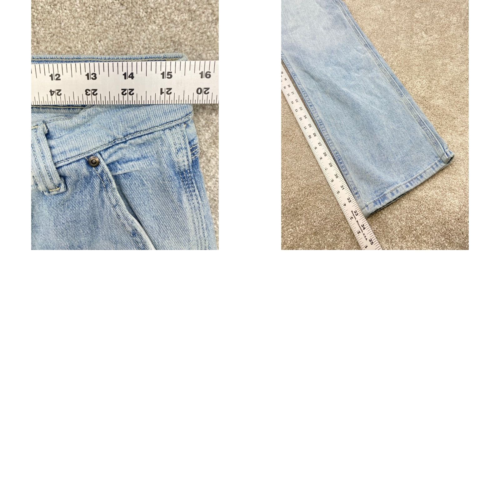 Lee VINTAGE Lee Legendary Jeans Men's 31x34 Workwear Loose Fit Carpenter Straight Leg Blue Cotton Denim 112339181 Mens Size US 31 - 9 Thumbnail