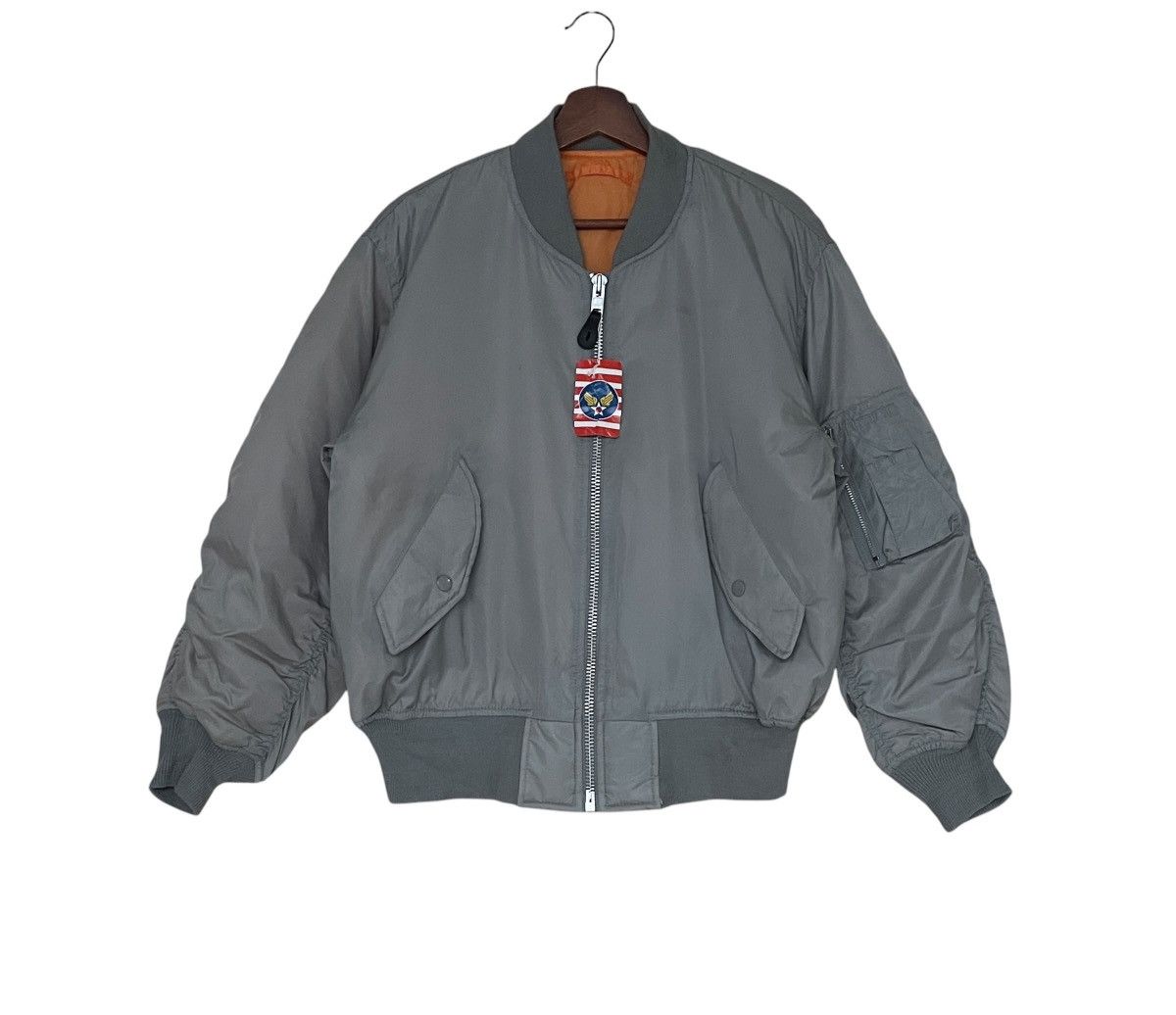 Vintage Vintage Military USAF MA-1 Fly Jacket 1990s Size US M / EU 48-50 / 2 - 1 Thumbnail