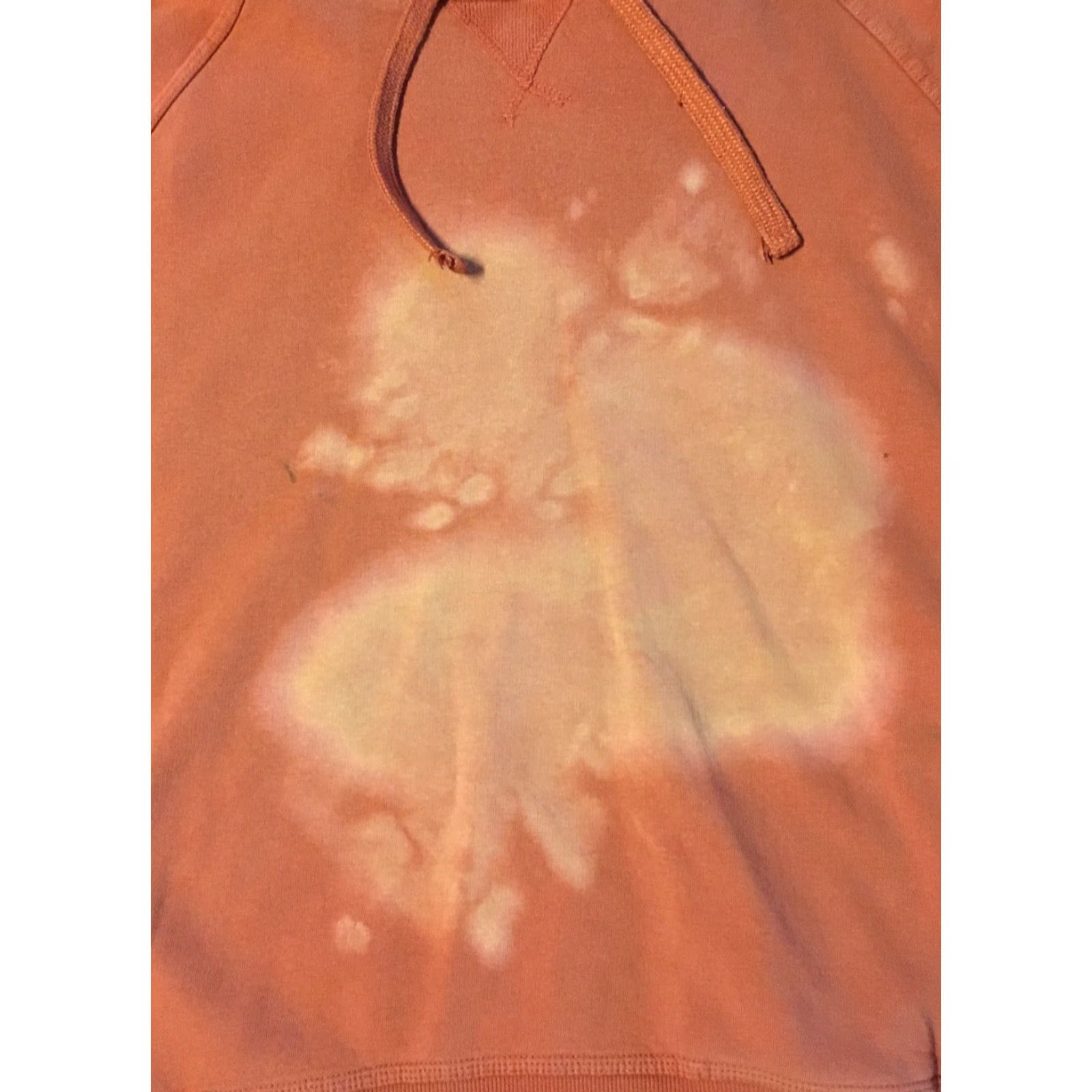 Russell Athletic VINTAGE Russell Athletic Faded Bleach Hoodie 2XL Orange Men Sweatshirt Pullover Thrashed 90s Size US XXL / EU 58 / 5 - 3 Thumbnail