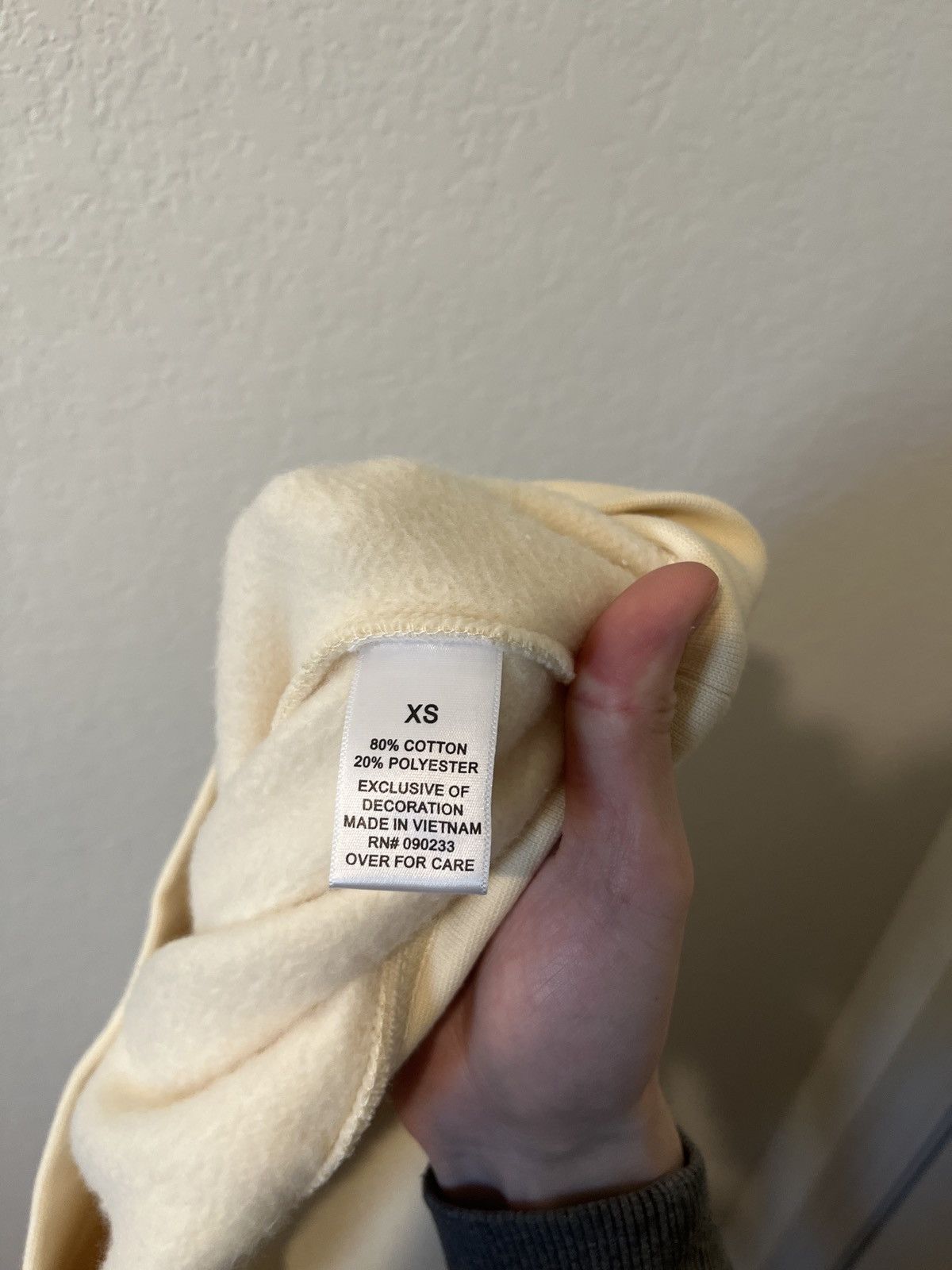 Essentials Fear of God Essentials Hoodie ‘Buttercream’ Size US XS / EU 42 / 0 - 9 Thumbnail