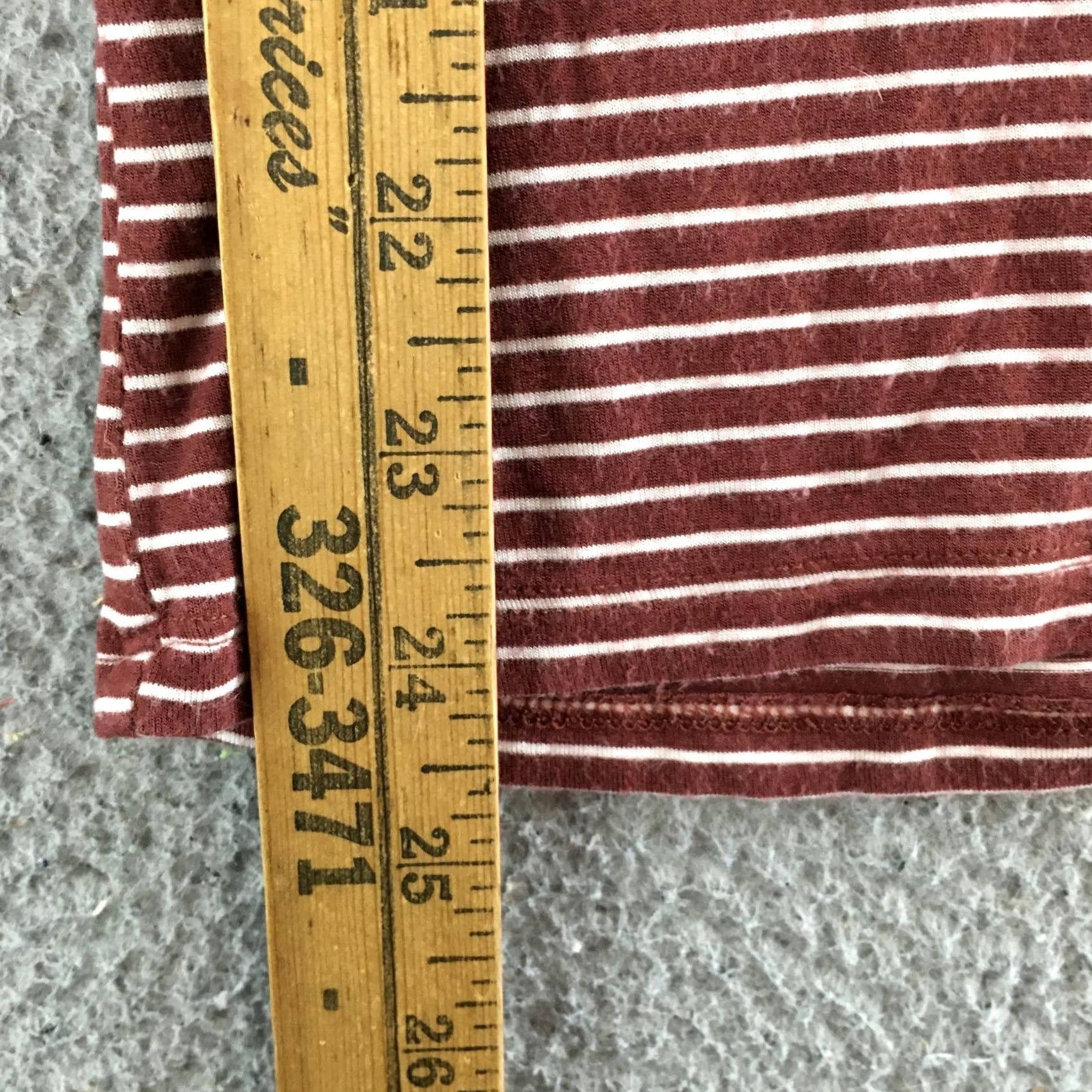 American Eagle Outfitters American Eagle Outfitters Turtleneck Top Womens S Brown Striped Long Sleeve Pullover Casual Size S / US 4 / IT 40 - 6 Thumbnail
